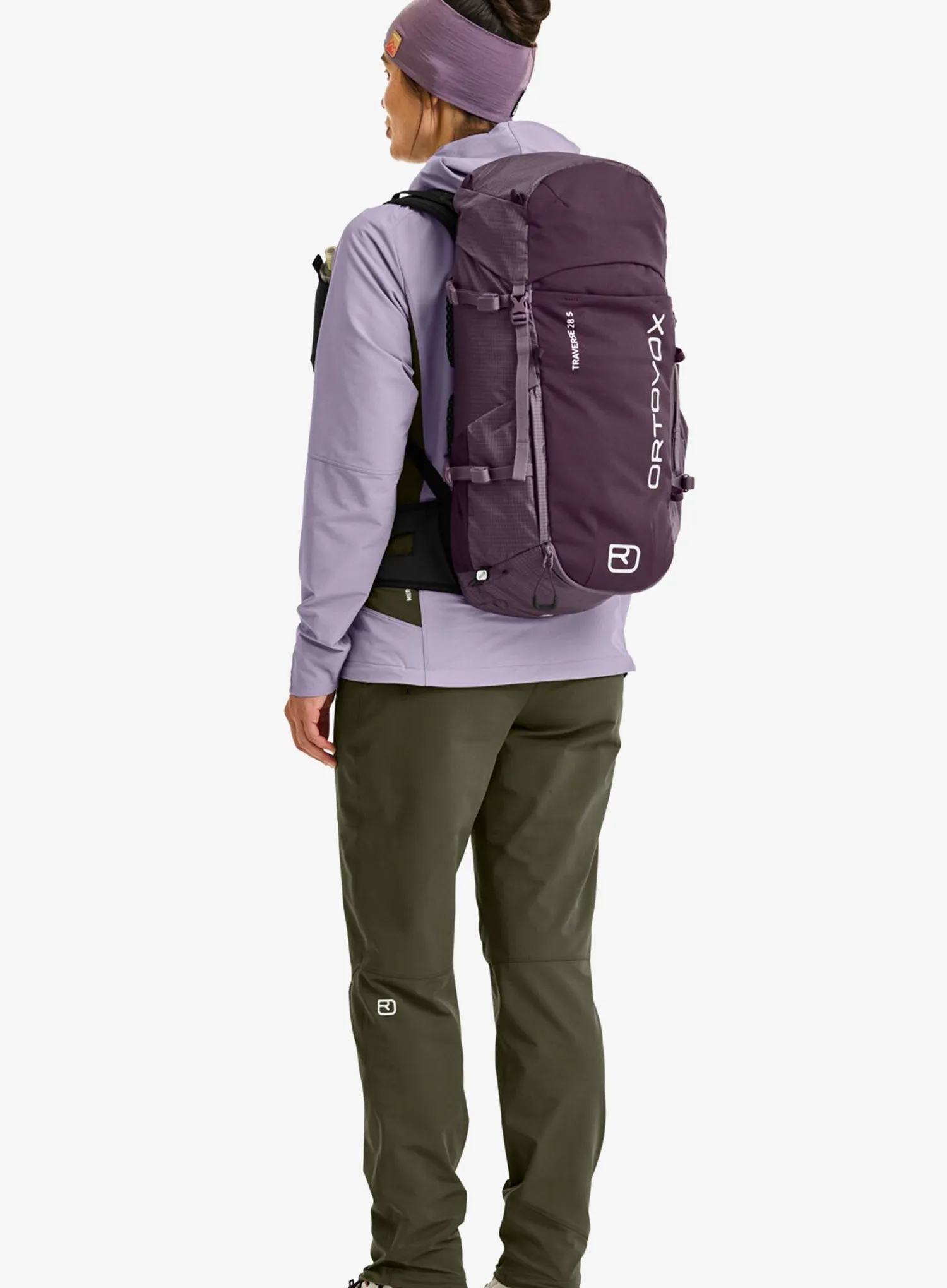 Ženski planinarski ruksak Ortovox Traverse 28 S - wild berry