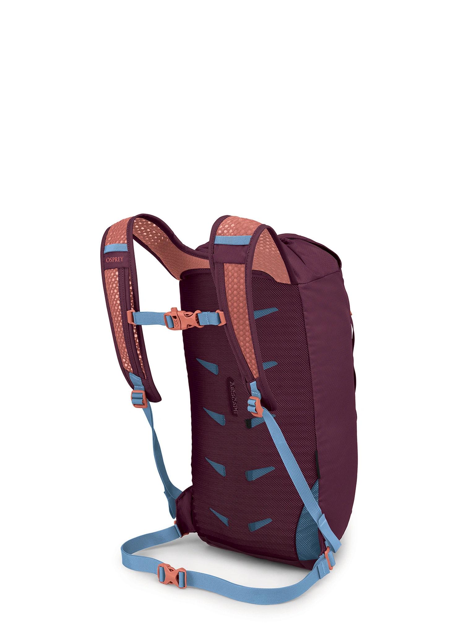 Urbani ruksak Osprey Daylite Cinch - moody burgundy