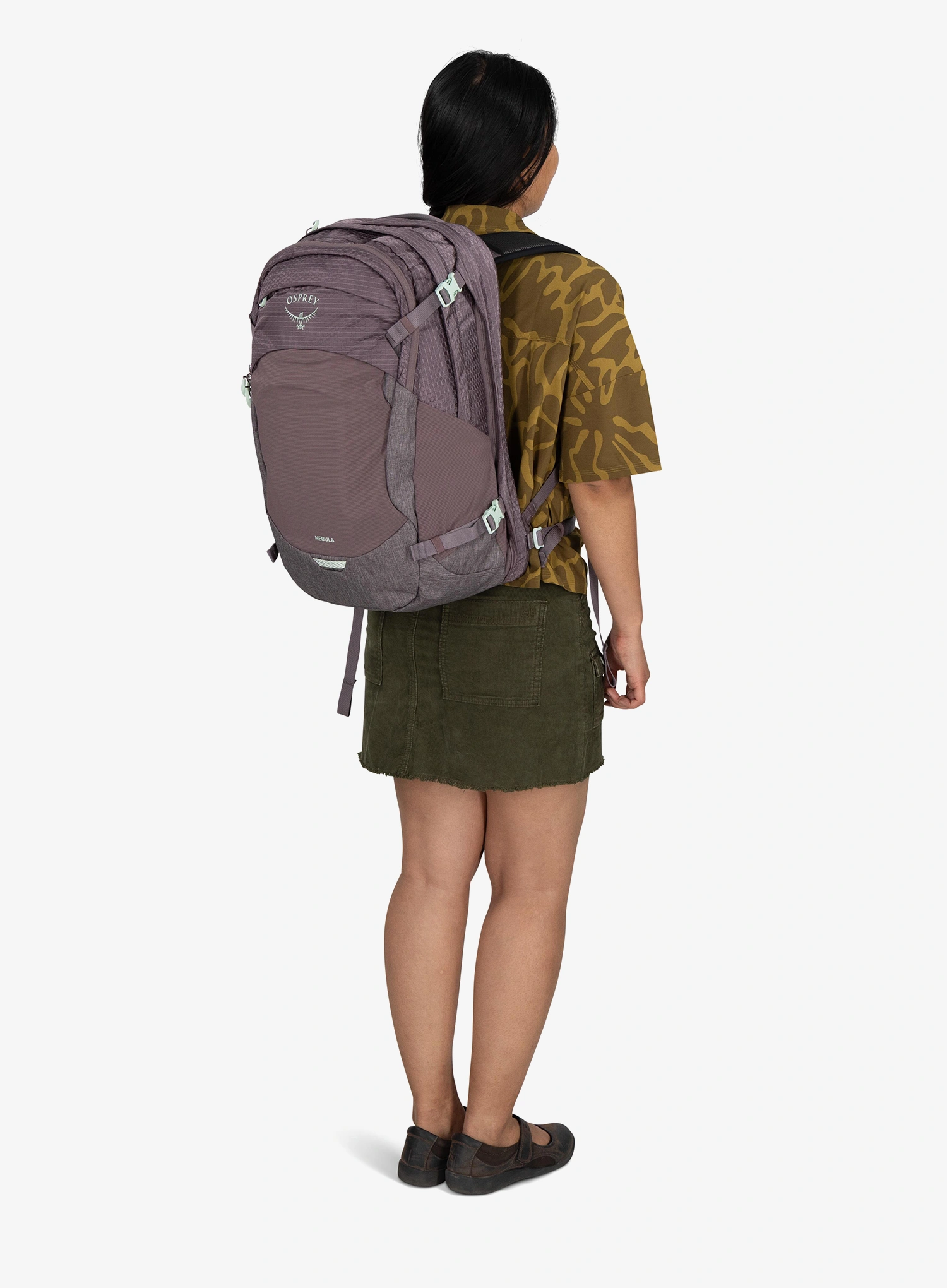 Urbani ruksak Osprey Nebula - graphite/purple heather