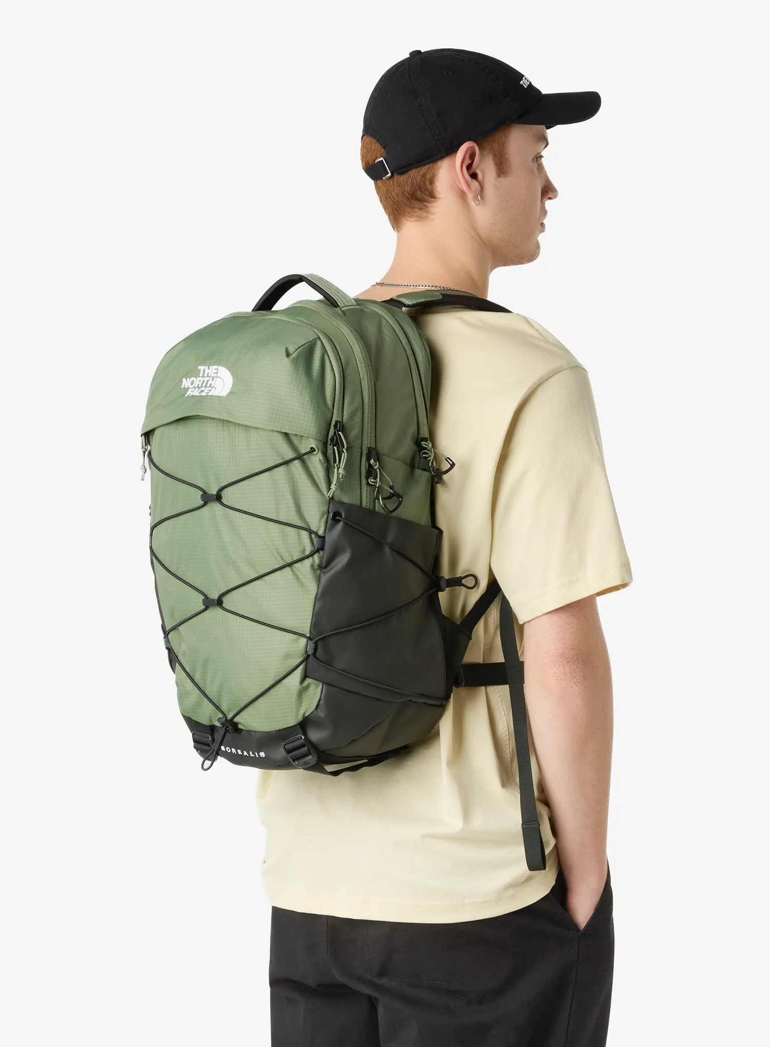 Urbani ruksak The North Face Borealis - bark mist/tnf black