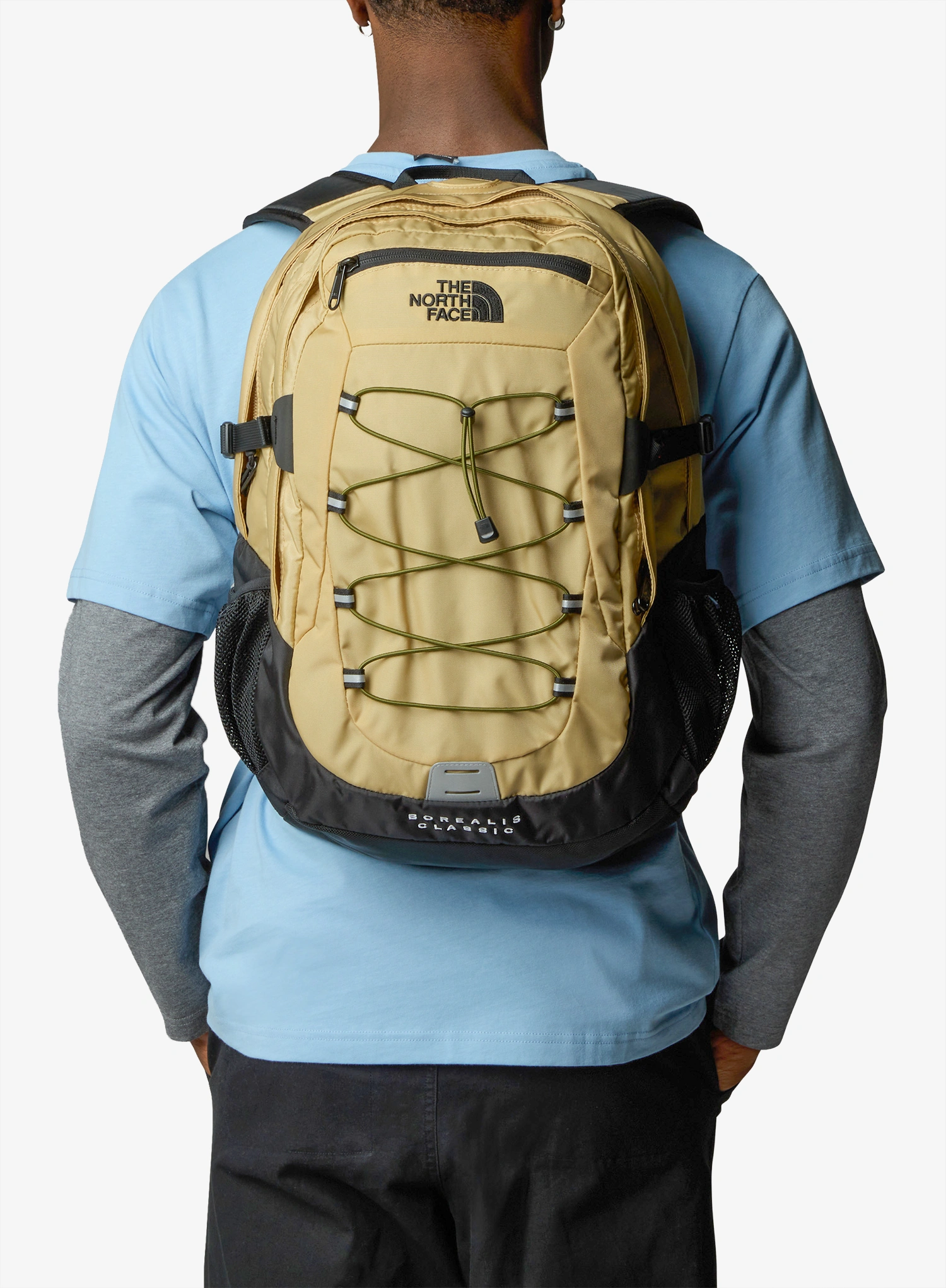 Urbani ruksak The North Face Borealis Classic - khaki stone/tnf black