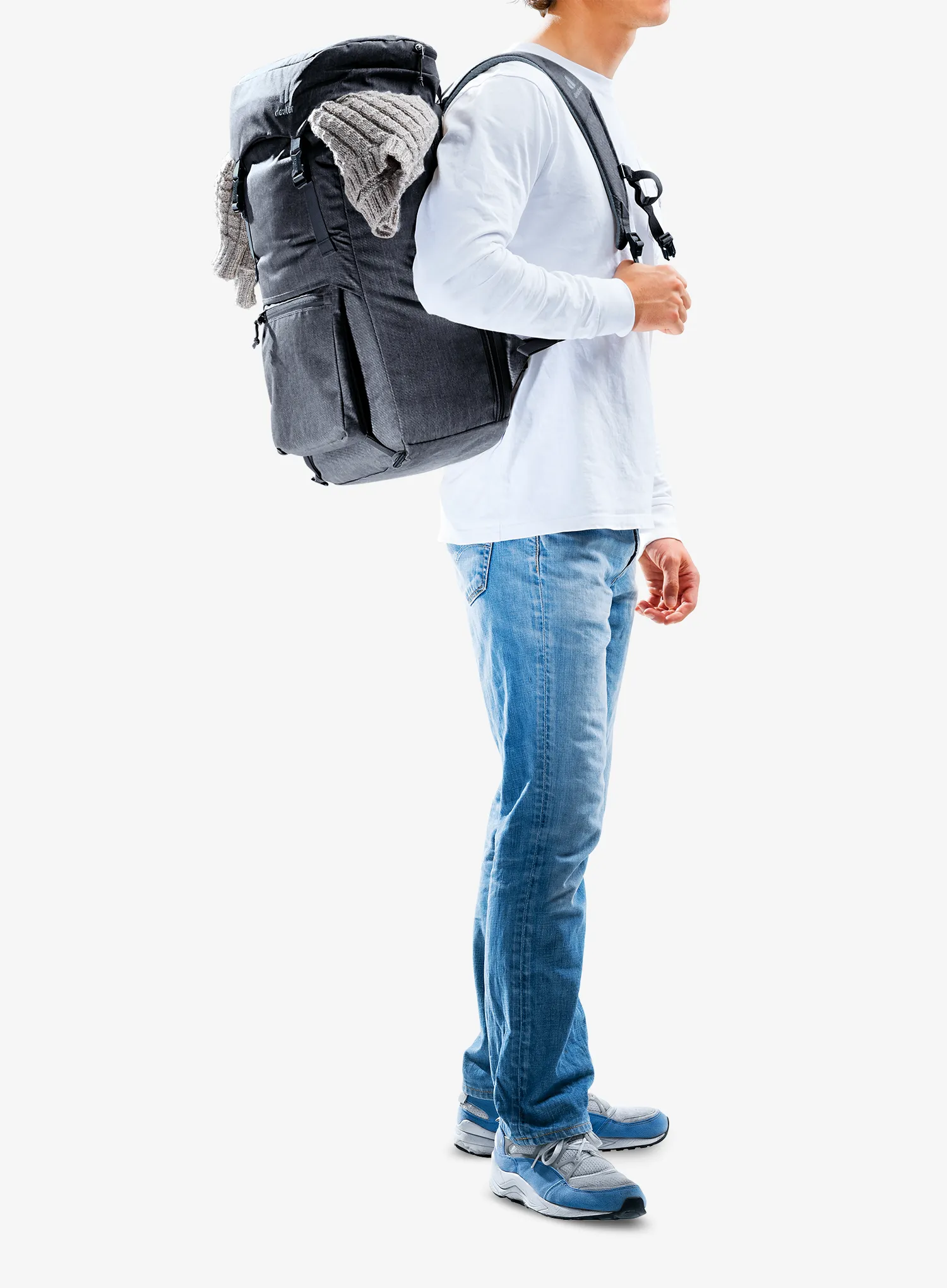 Ruksak za laptop Deuter Walker 24 - black/black