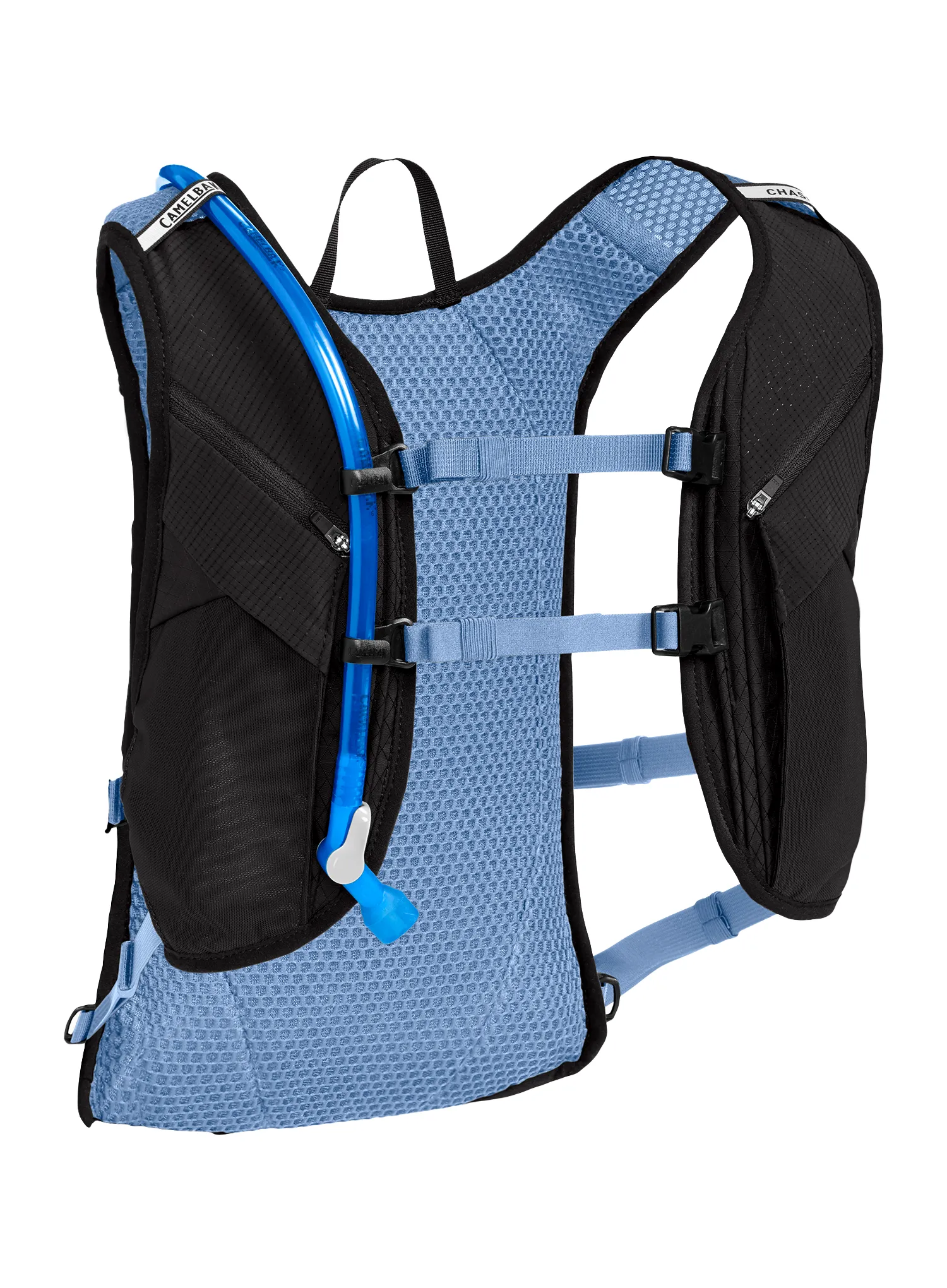 Ženski biciklistički ruksak CamelBak Chase Adventure 8 Vest - black/iris