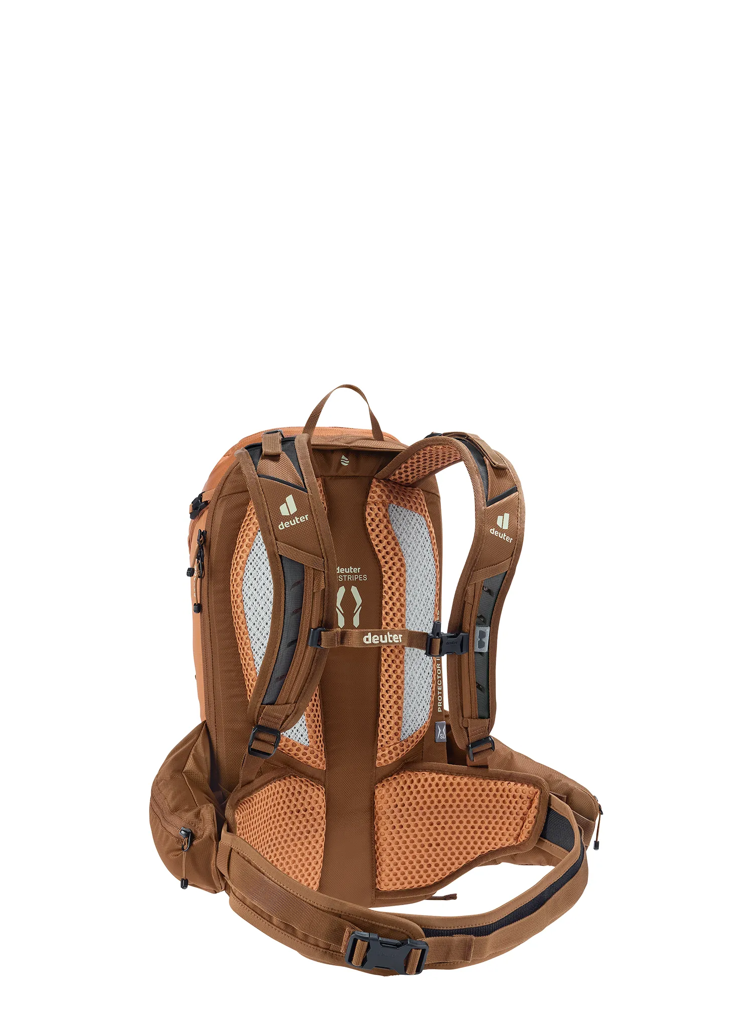Ženski biciklistički ruksak Deuter Attack 14 SL - mocha/pecan