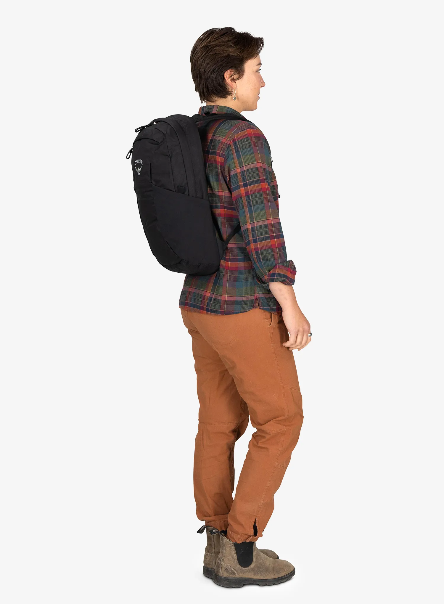 Ženski putni ruksak Osprey Fairview 55 - black/black