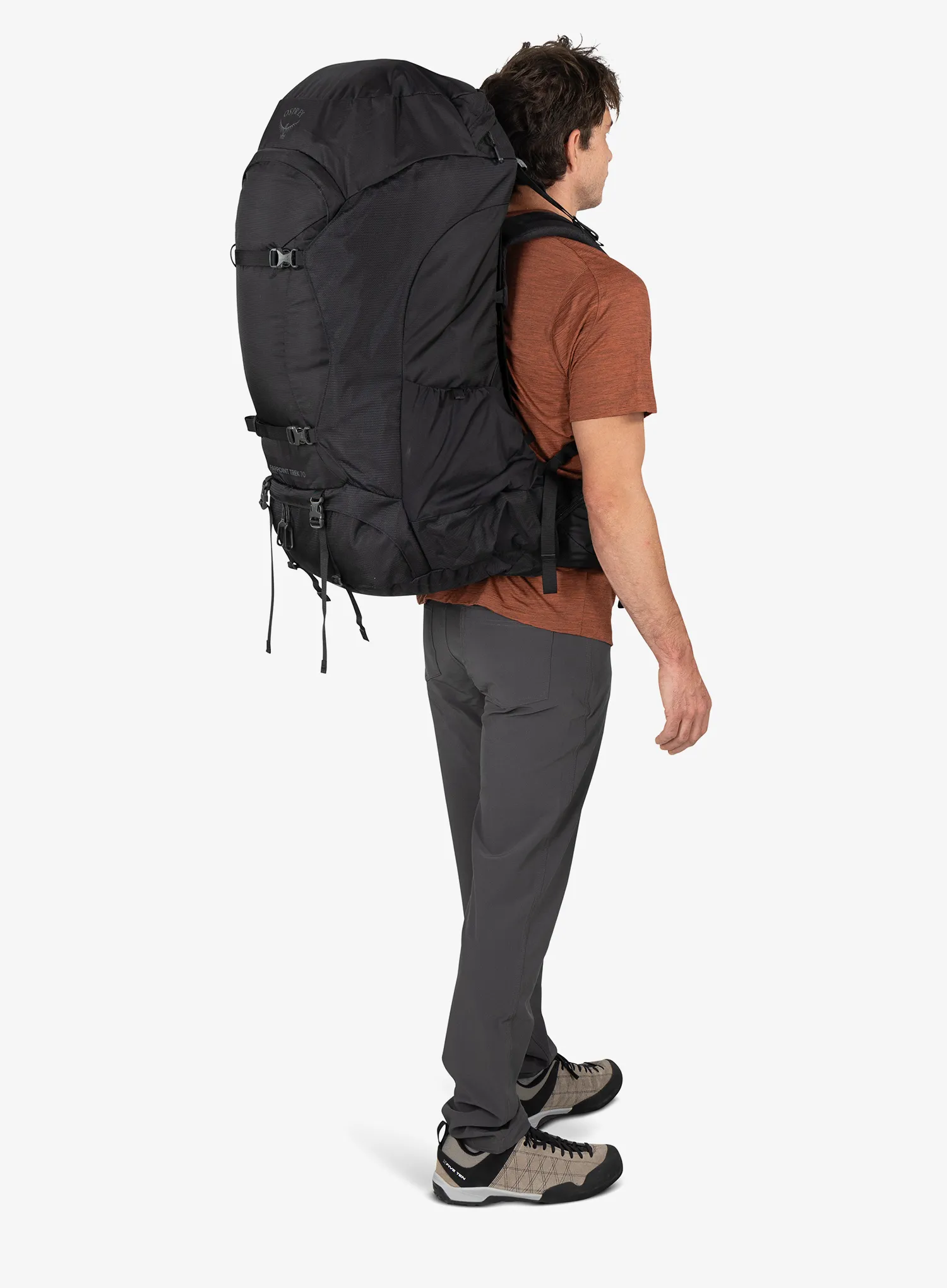 Putni ruksak Osprey Farpoint Trek 70 - black/black