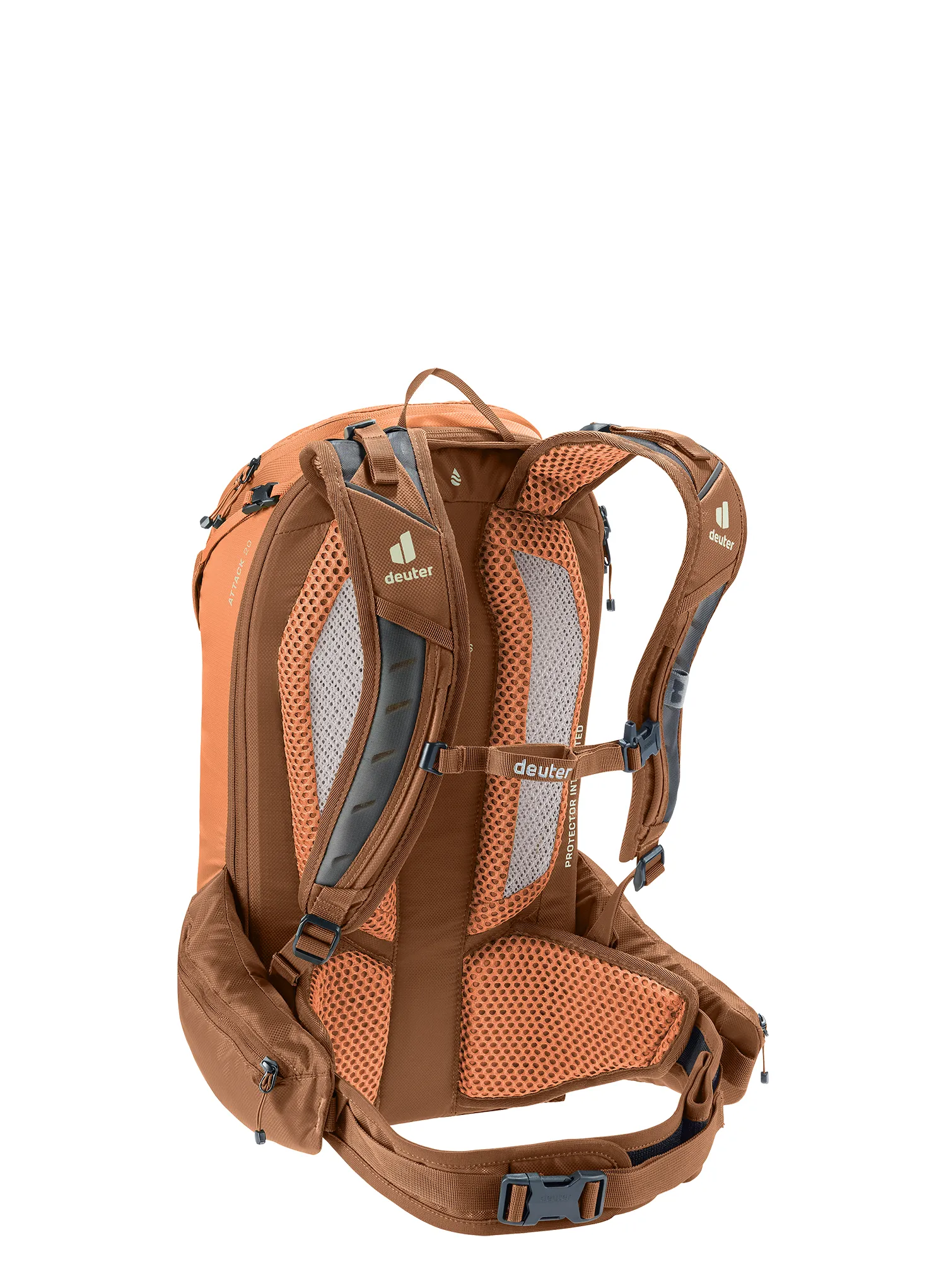 Biciklistički ruksak Deuter Attack 20 - mocha/pecan