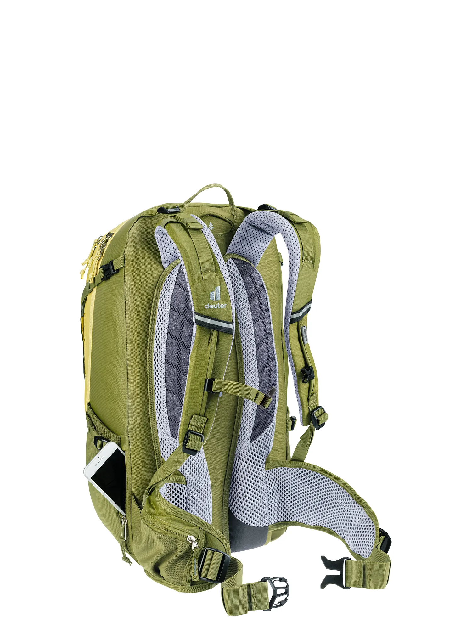 Biciklistički ruksak Deuter Trans Alpine 30 - sprout/cactus
