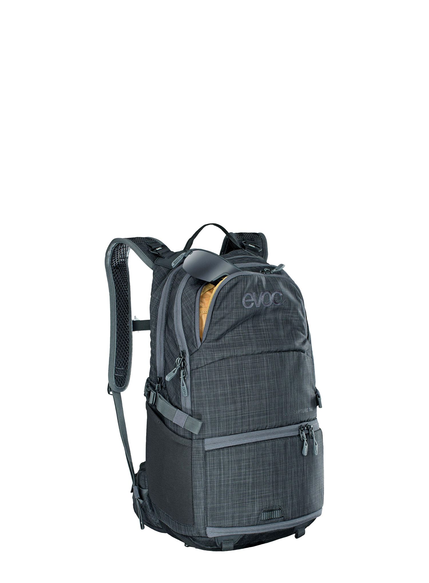 Biciklistički ruksak Evoc Stage Capture 16 - heather carbon grey
