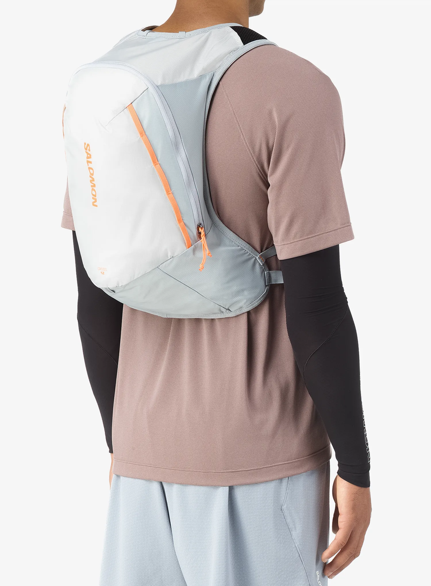 Ruksak Salomon Cross 12 -  gray violet/quarry/nectarine