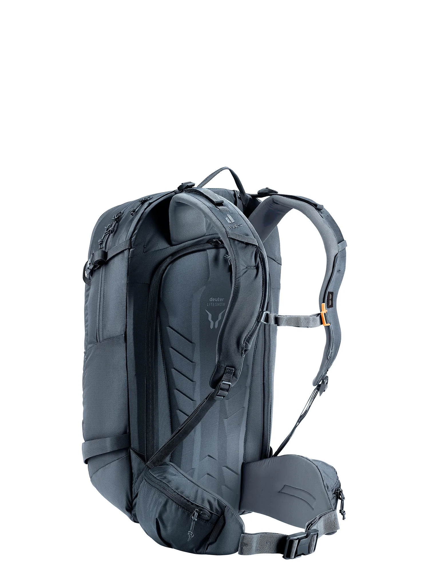 Ruksak za turno skijanje Deuter Freerider 30 - black/black