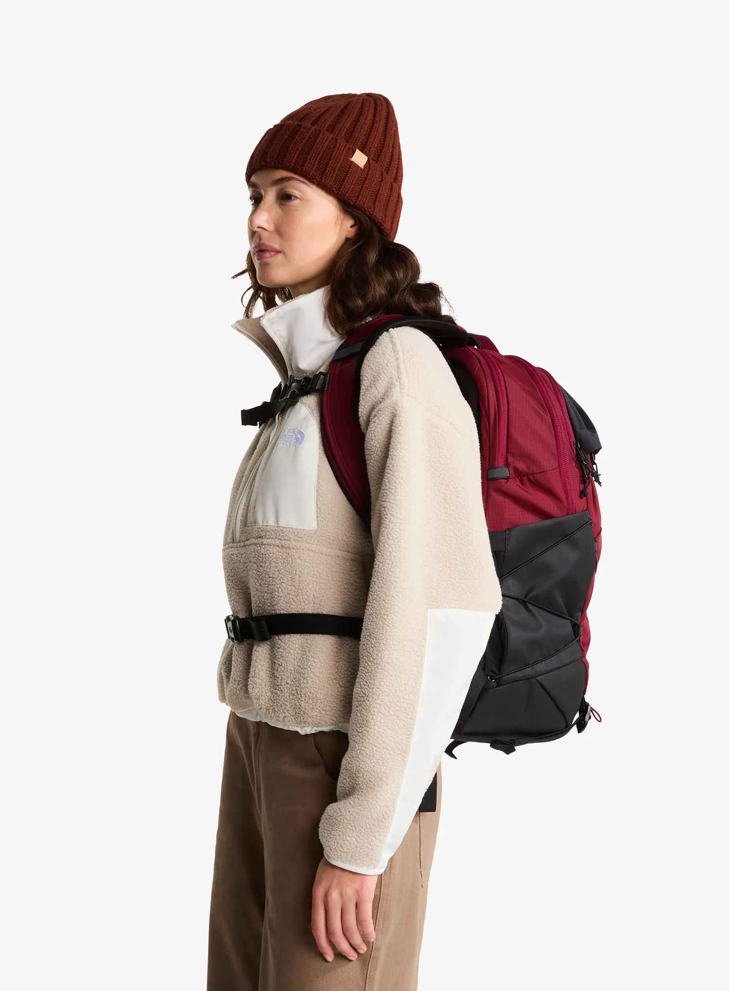 Sportski ruksak The North Face Borealis - burgundy crush/tnf black