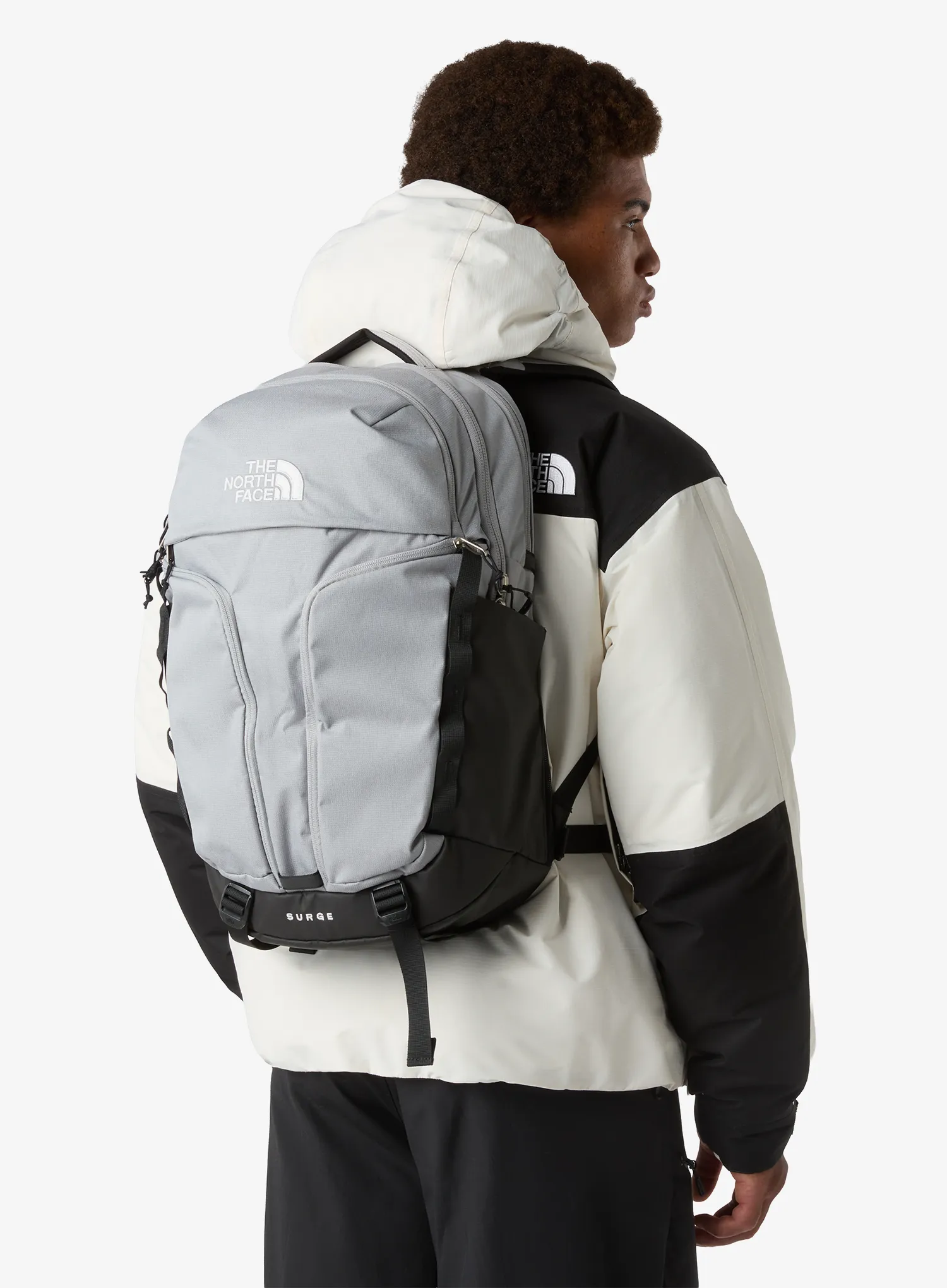 Sportski ruksak The North Face Surge - meld grey dark heather