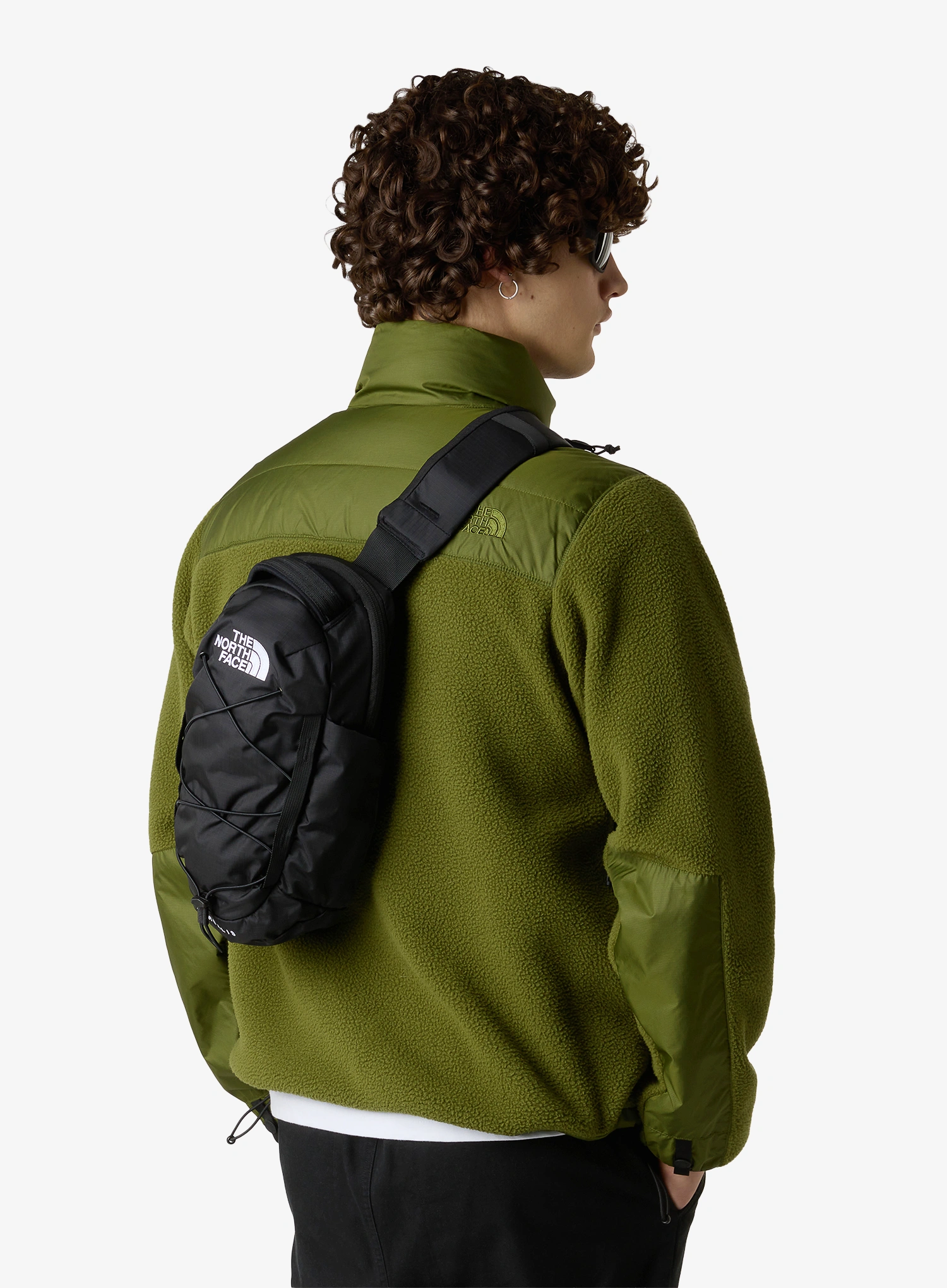 Ruksak The North Face Borealis Sling - tnf black/tnf white