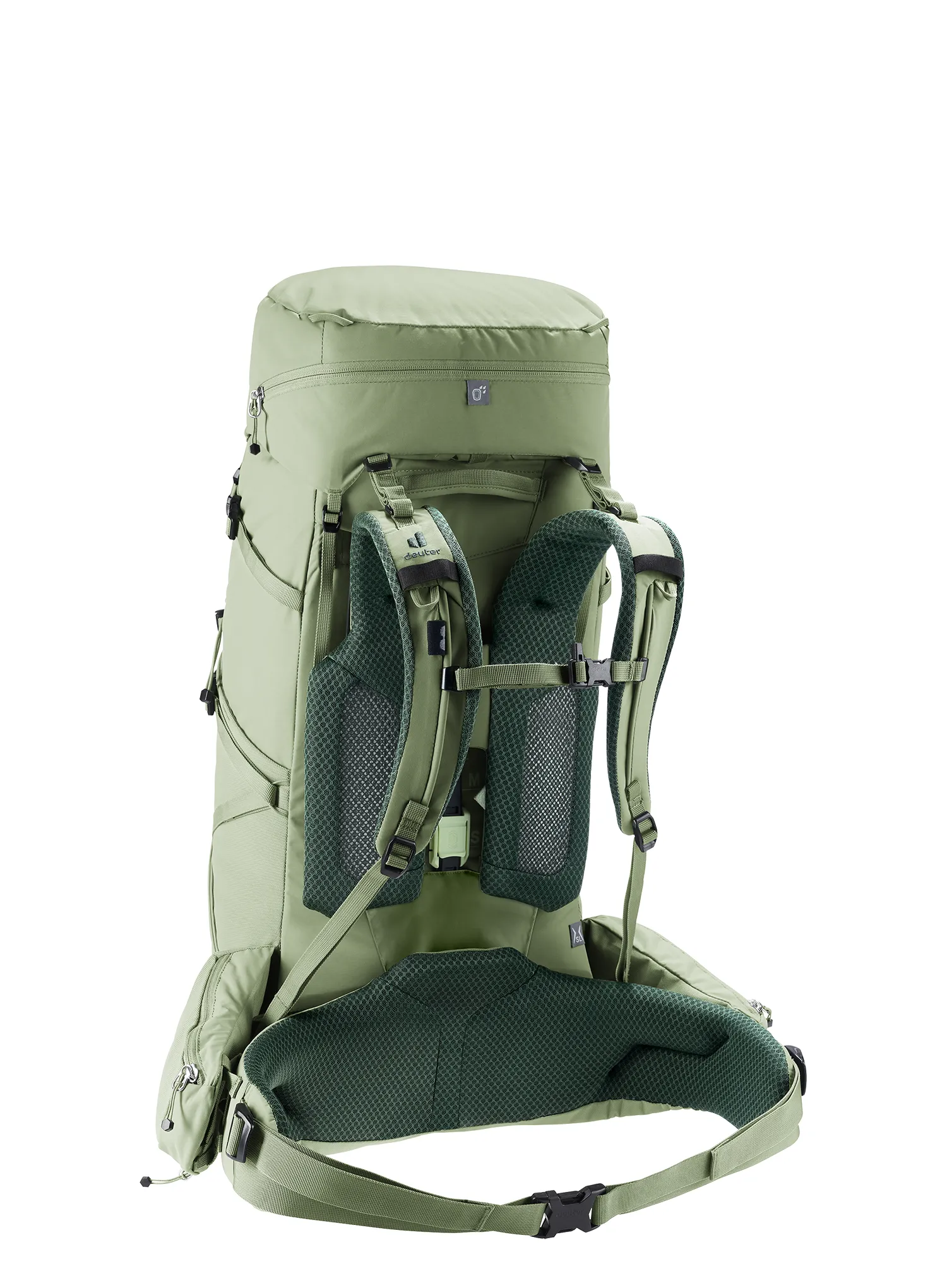 Ženski trekking ruksak Deuter Aircontact Core 45+10 SL - grove/ivy
