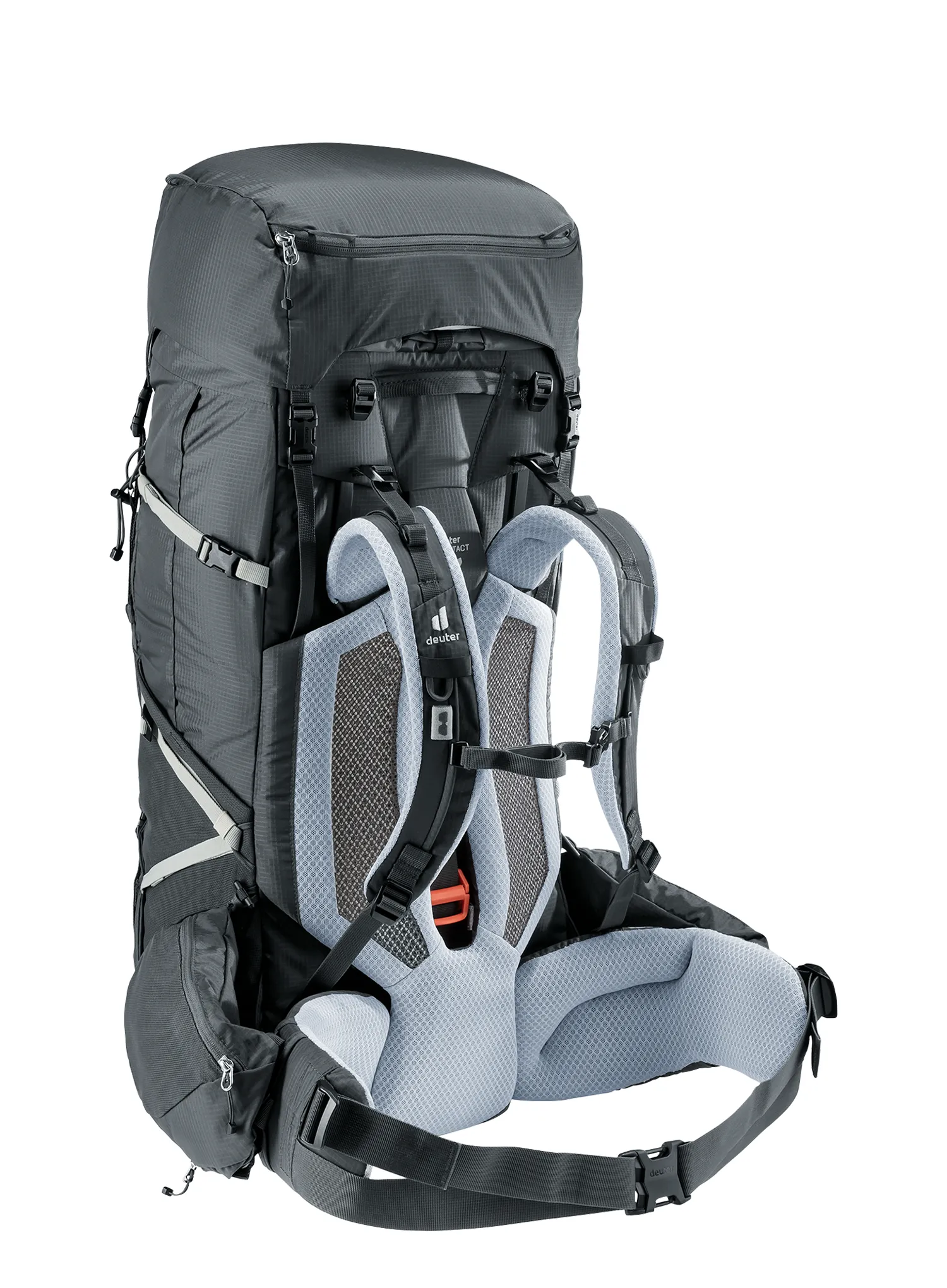 Ženski trekking ruksak Deuter Aircontact Pro 65+10 SL - graphite