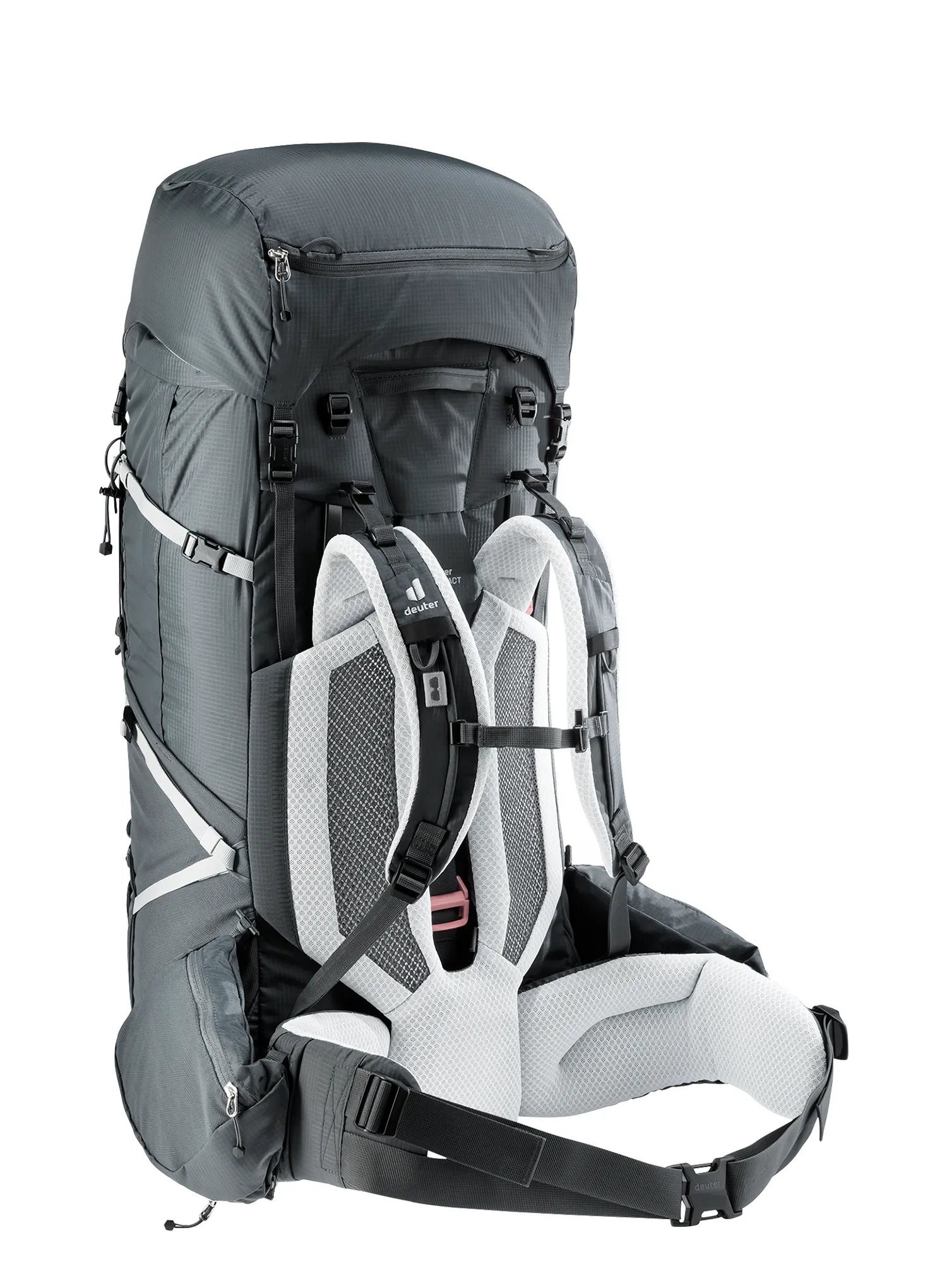 Ženski trekking ruksak Deuter Aircontact Pro 75+10 SL - graphite
