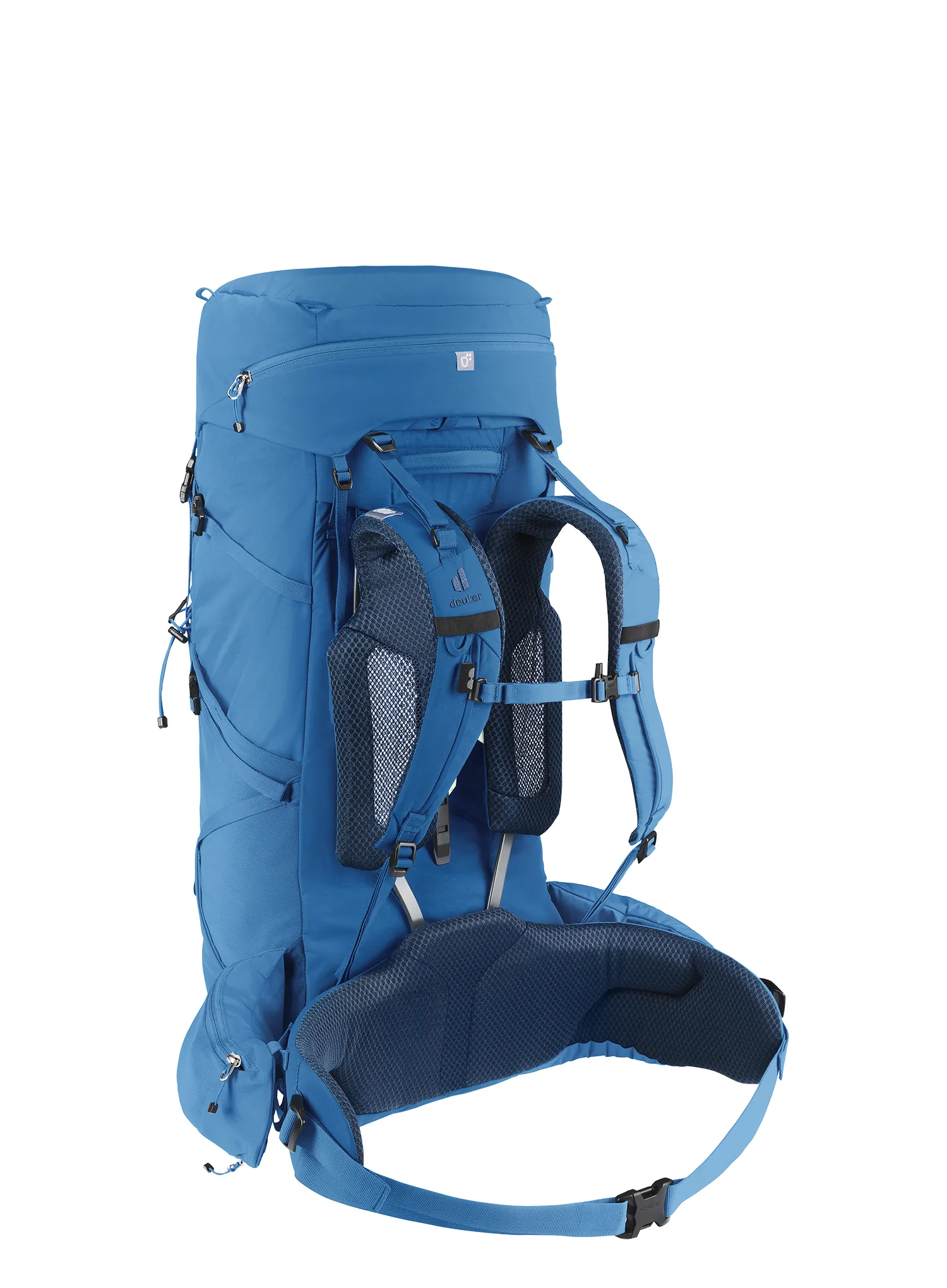 Trekking ruksak Deuter Aircontact Core 50+10 - baltic/nightblue
