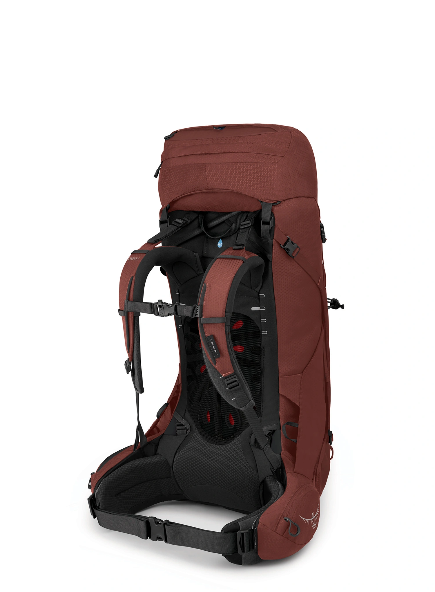 Trekking ruksak Osprey Aether 55 - deep acorn red