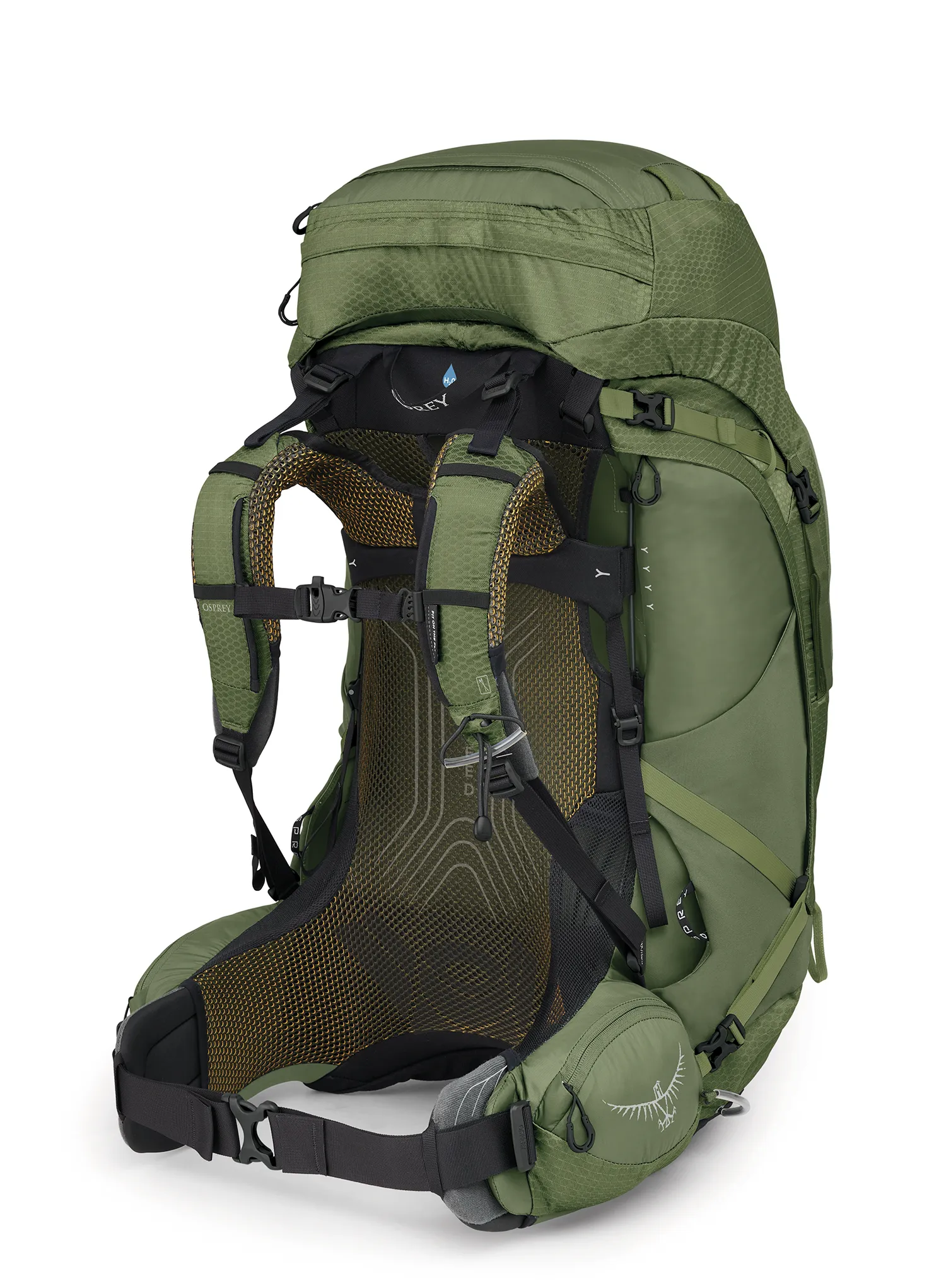 Trekking ruksak Osprey Atmos AG 65 - mythical green