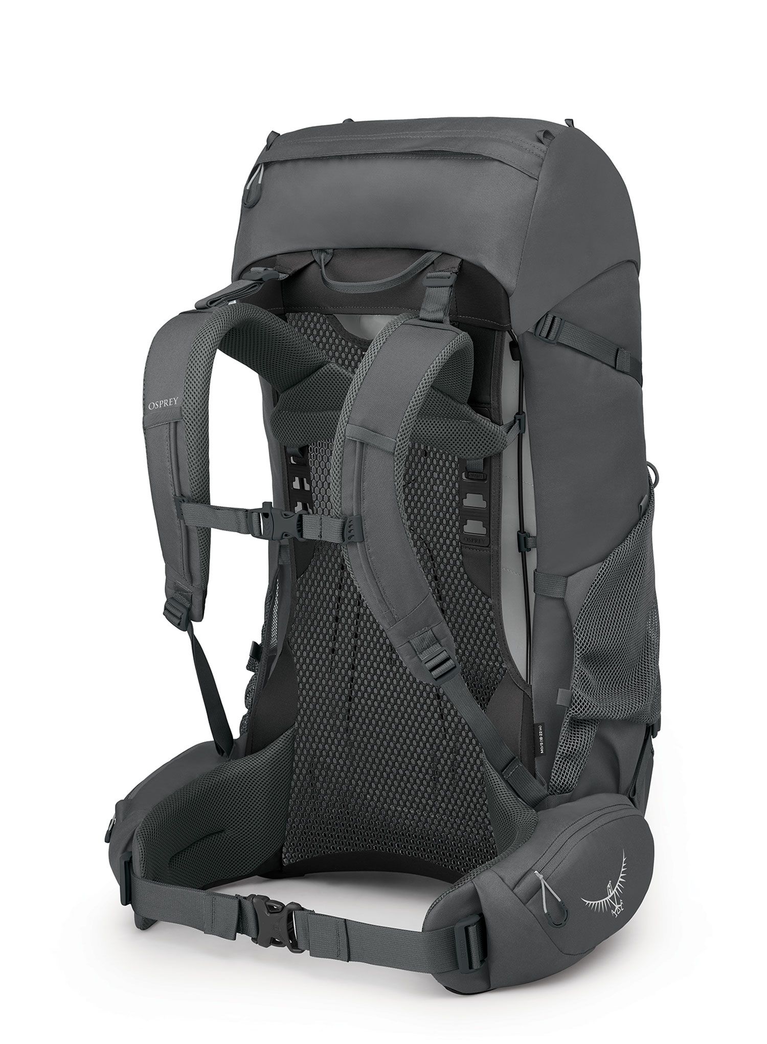 Trekking ruksak Osprey Rook 65 - dark charcoal/silver lining