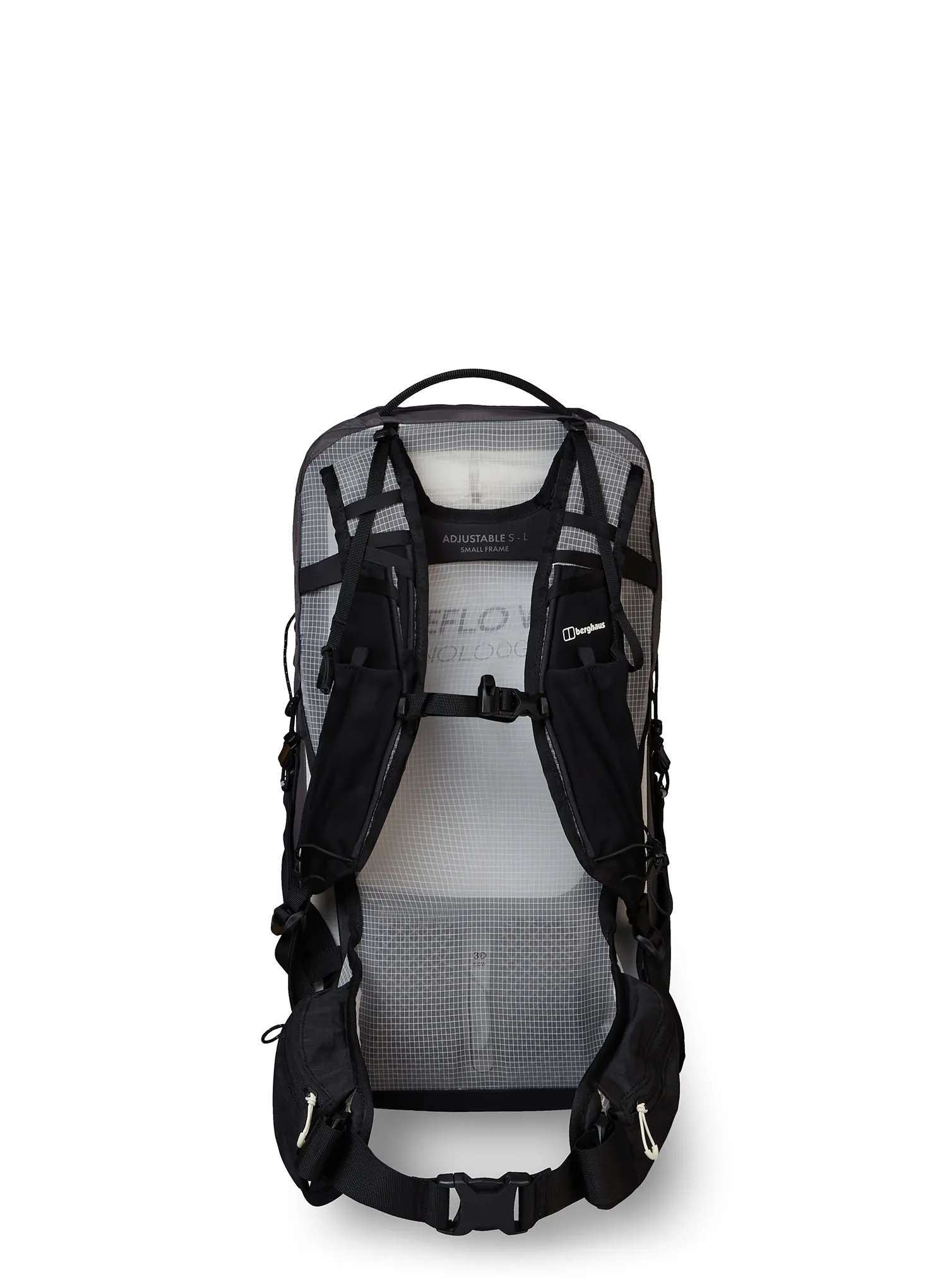 Planinarski ruksak Berghaus 3D Freeflow 30+5l S - grey pinstripe/jet black