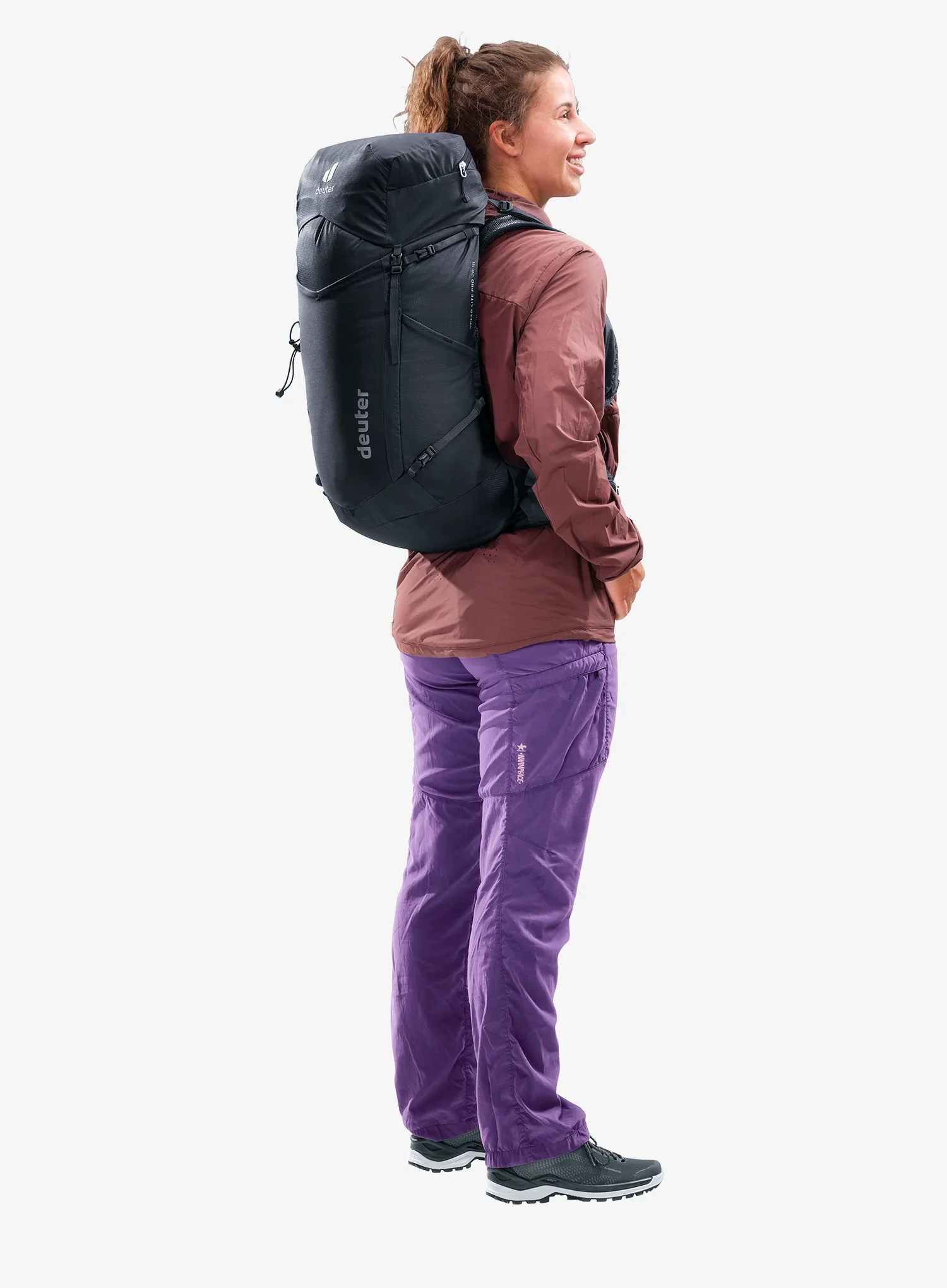 Ženski planinarski ruksak Deuter Speed Lite Pro 28 SL - black