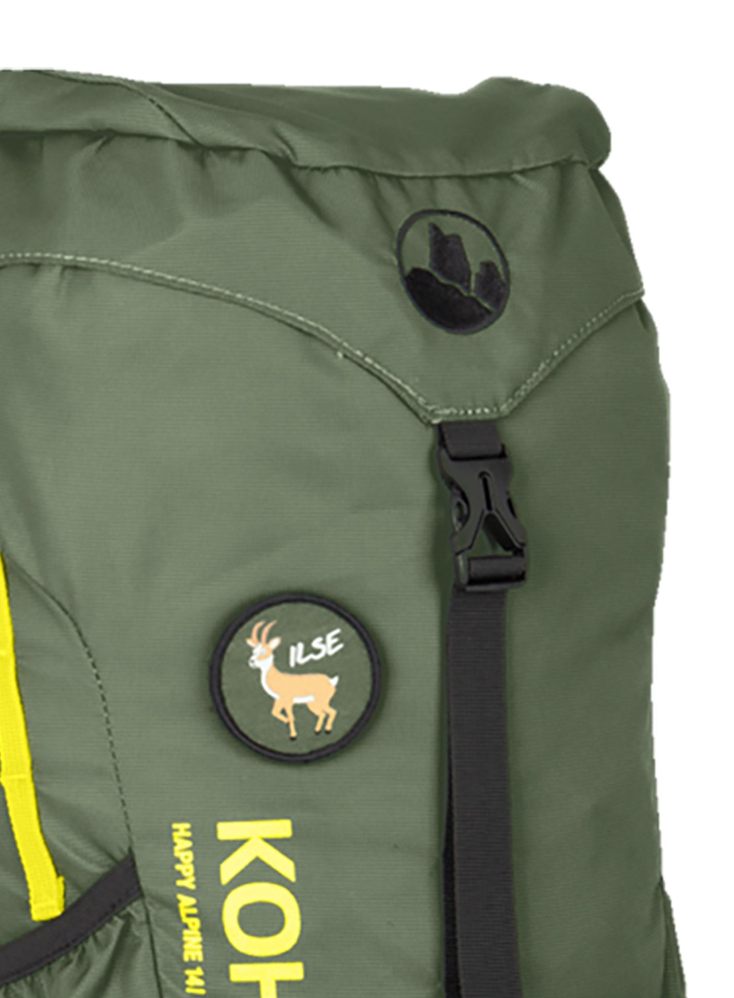 Planinarski ruksak za dijete Kohla Happy Alpine 14L - bronze green/sulphur spring