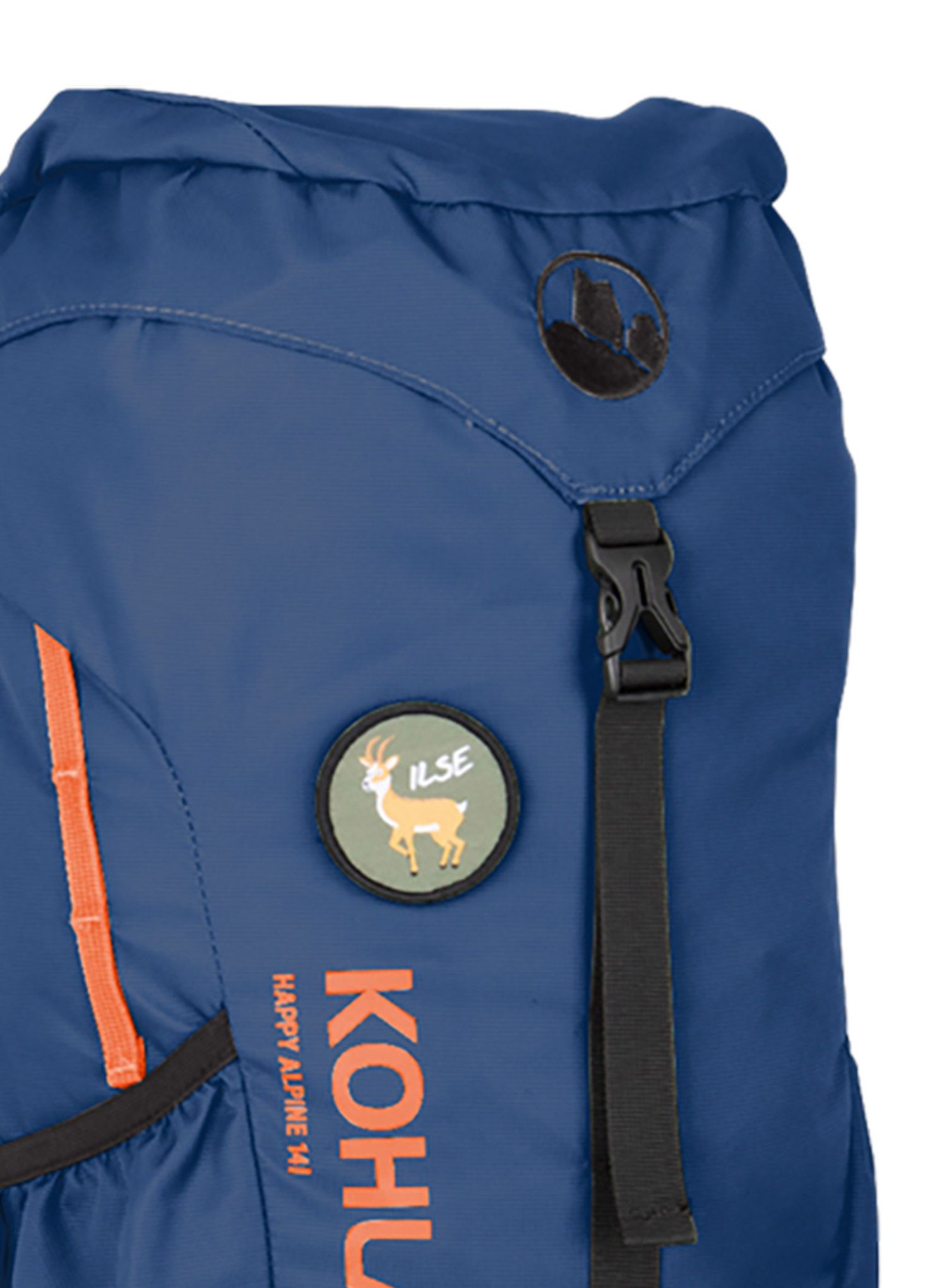 Planinarski ruksak za dijete Kohla Happy Alpine 14L - navy peony/red orange