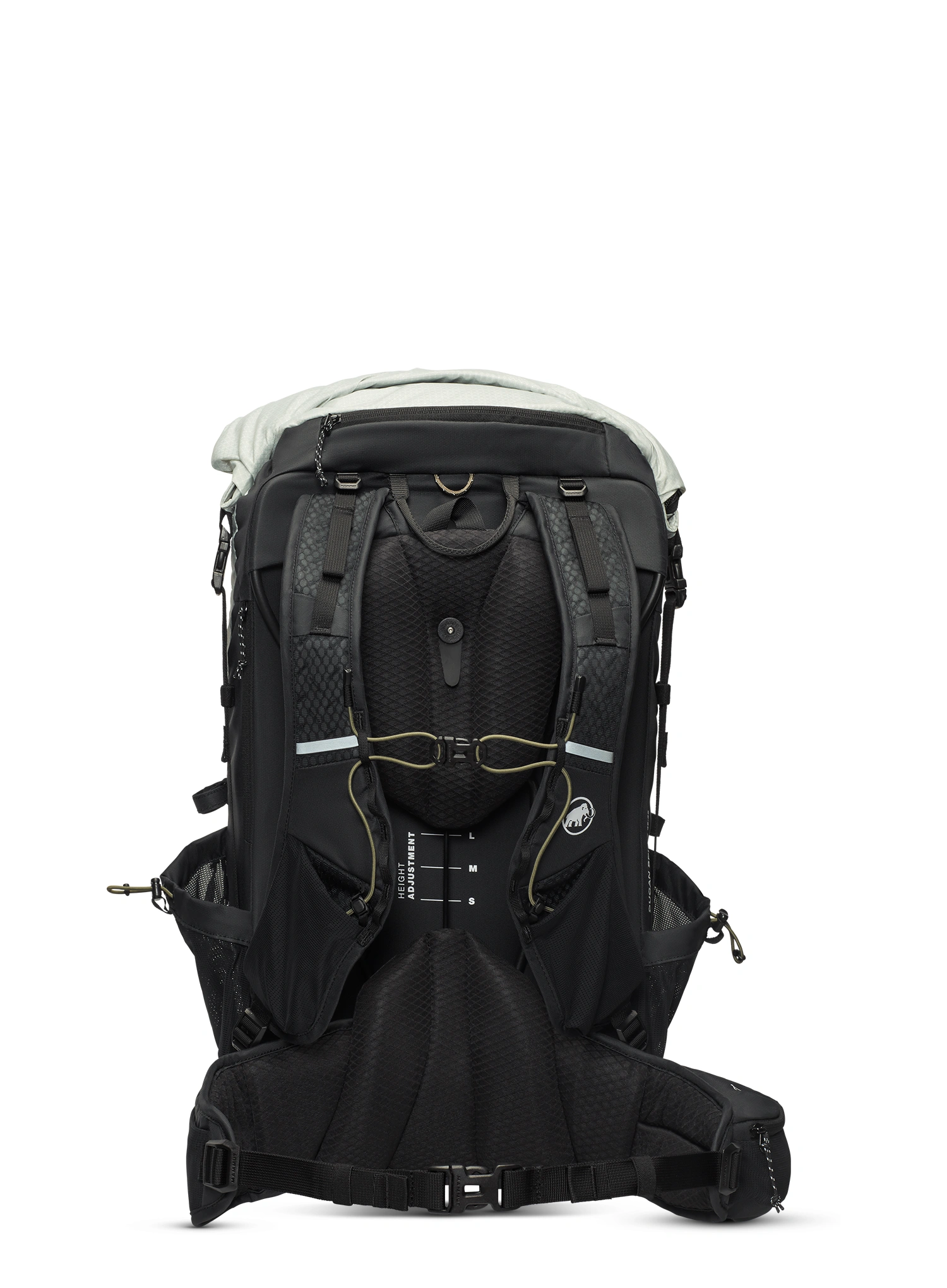 Planinarski ruksak Mammut Ducan Spine 28-35 - silver sage/black