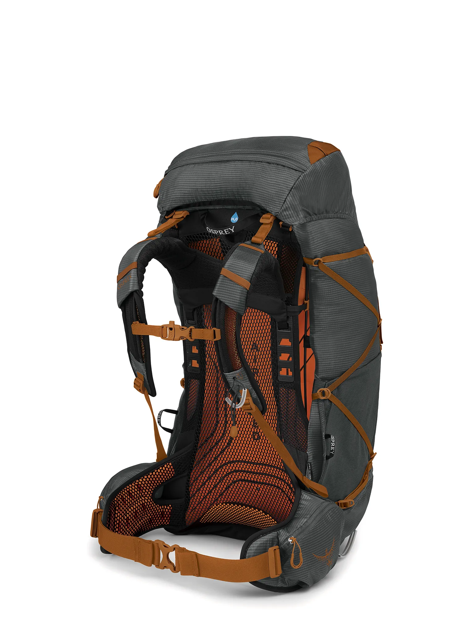 Planinarski ruksak Osprey Exos 58 - dark charcoal grey