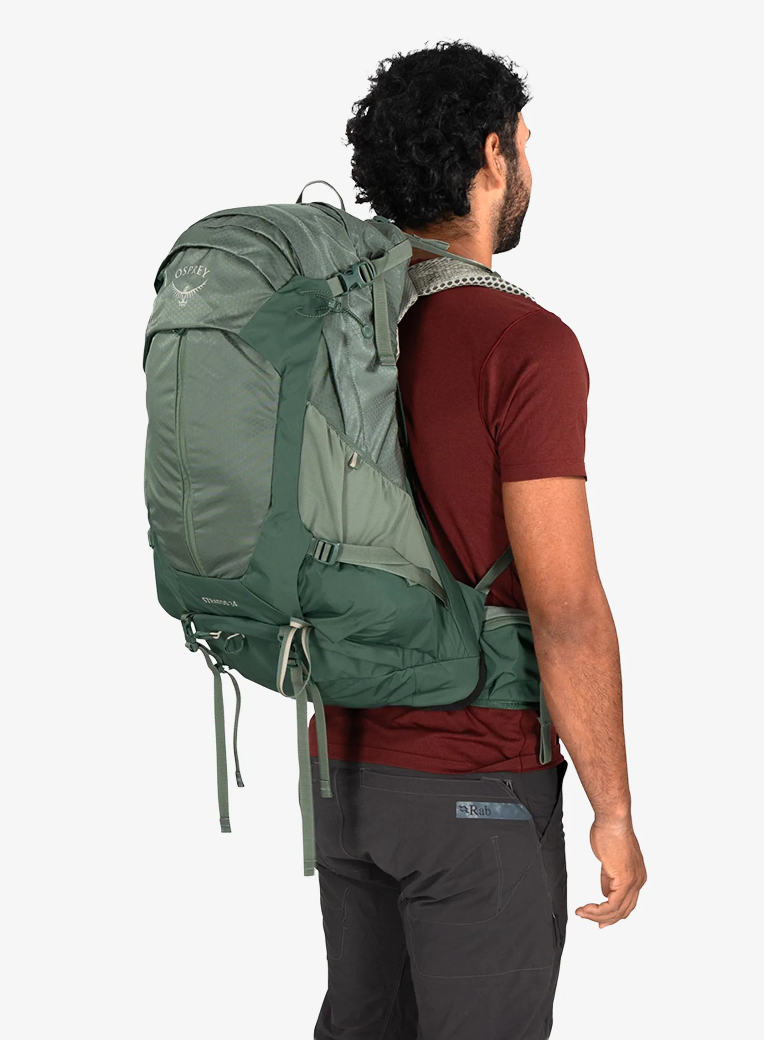Planinarski ruksak Osprey Stratos 34 - pine leaf green