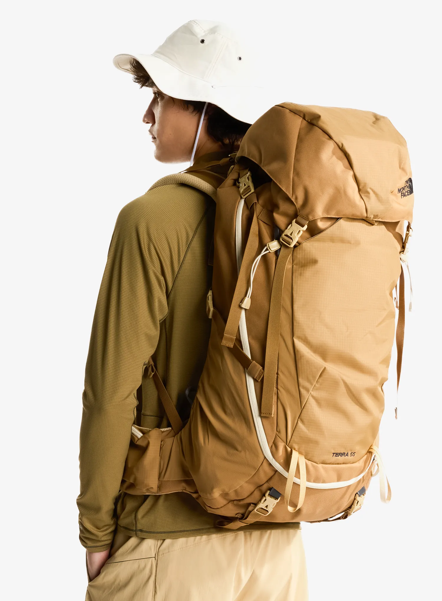 Planinarski ruksak The North Face Terra 55 - utility brown/khaki stone