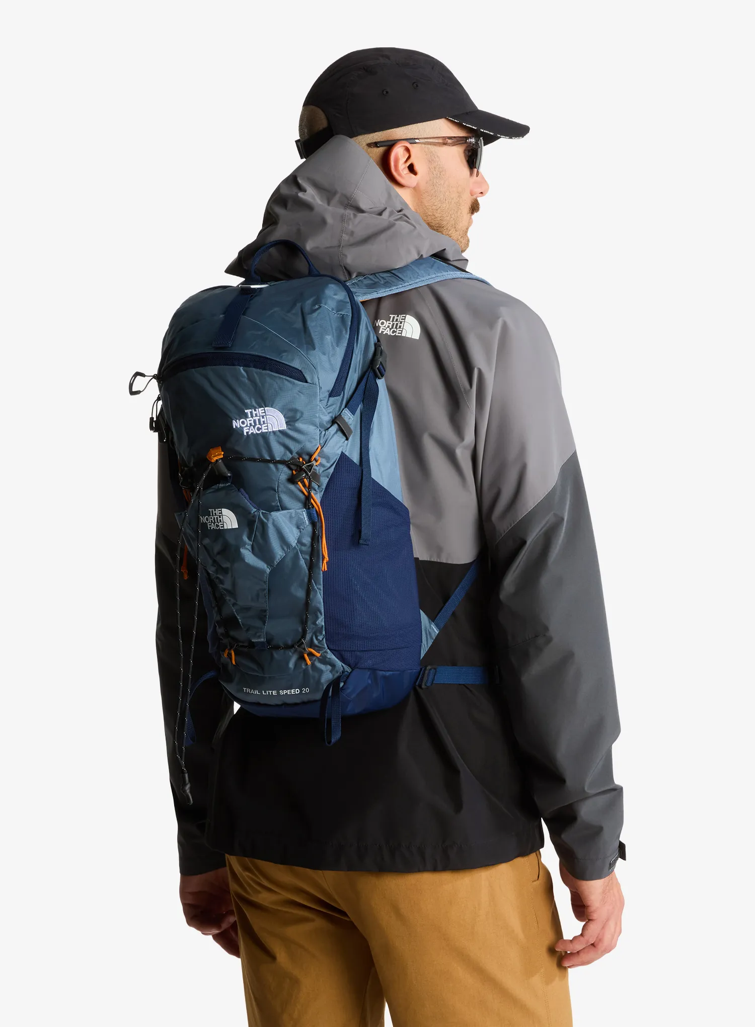 Planinarski ruksak The North Face Trail Lite Speed 20 - grey/navy/orange