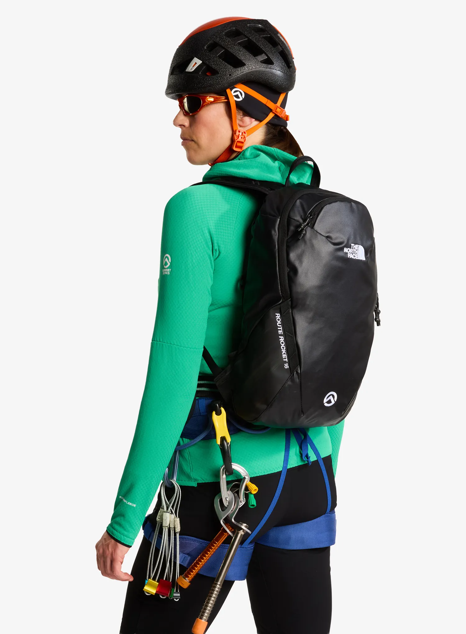 Penjački ruksak The North Face Summit Series Route Rocket 16 - black/black