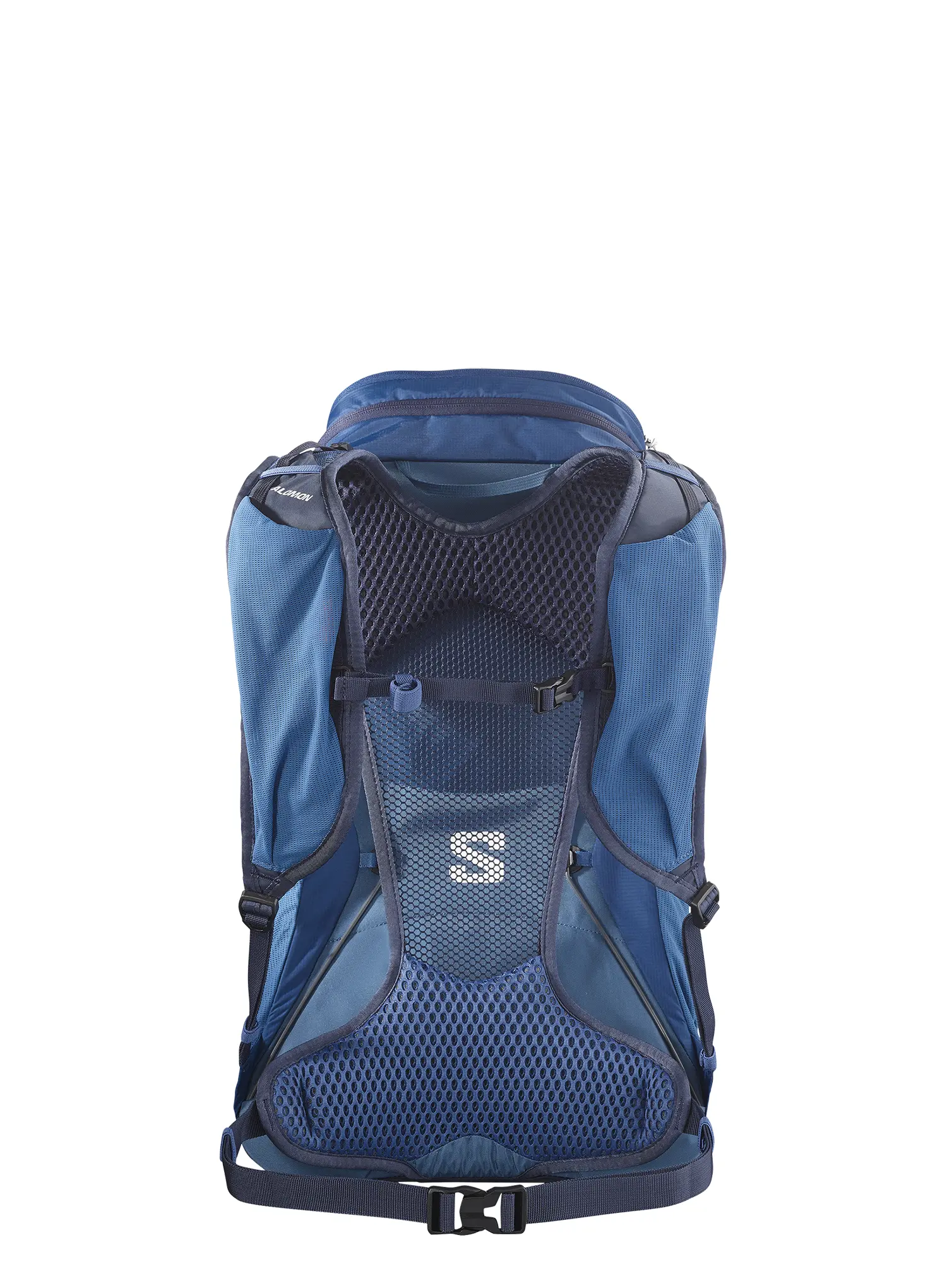 Ruksak s odstojnom mrežom Salomon Aerotrek 20 - poseidon/black iris/blue