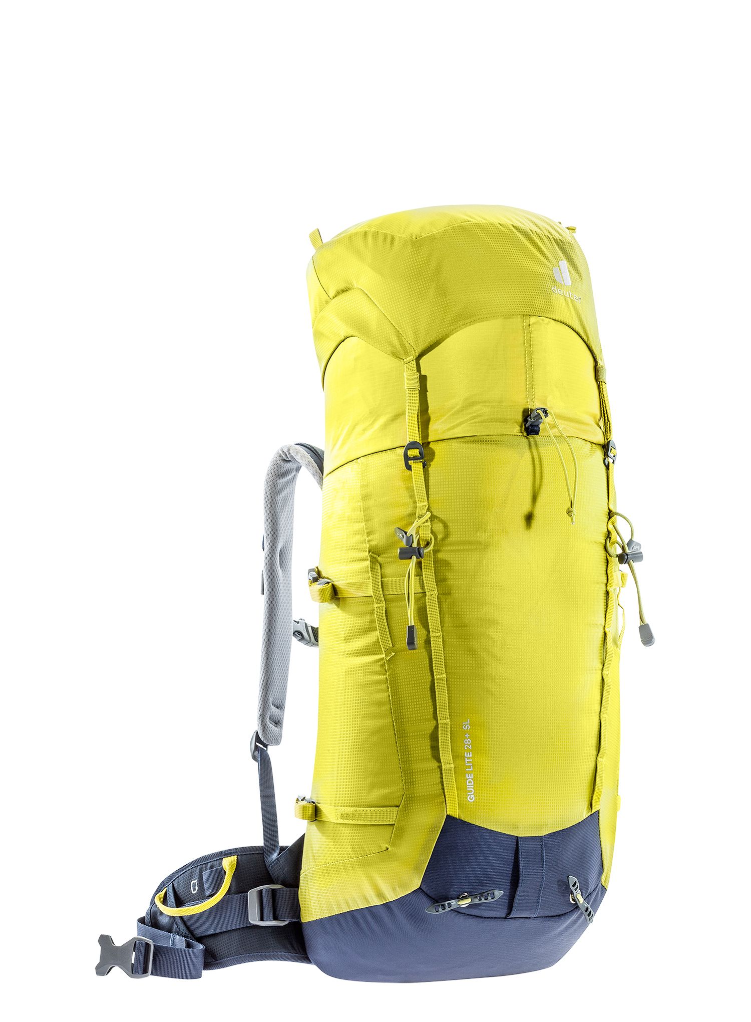 Ženski planinarski ruksak Deuter Guide Lite 28+ SL - greencurry/navy