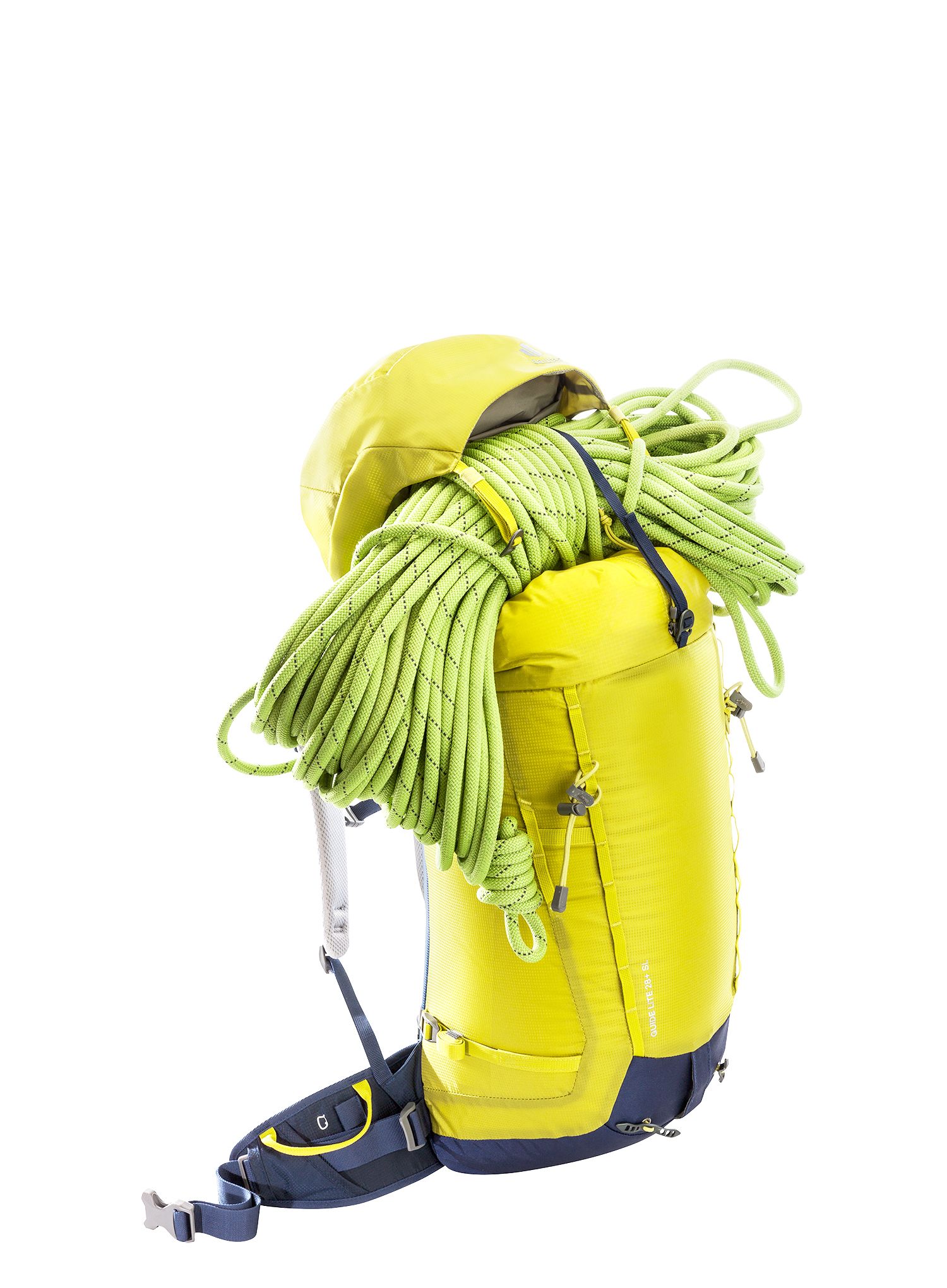 Ženski planinarski ruksak Deuter Guide Lite 28+ SL - greencurry/navy