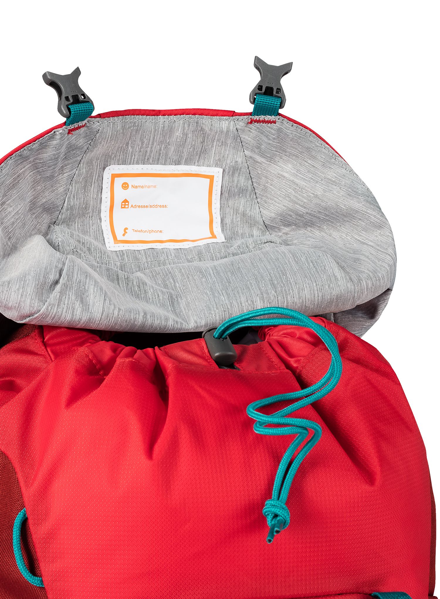 Dječji planinarski ruksak Deuter Junior - chili/lava