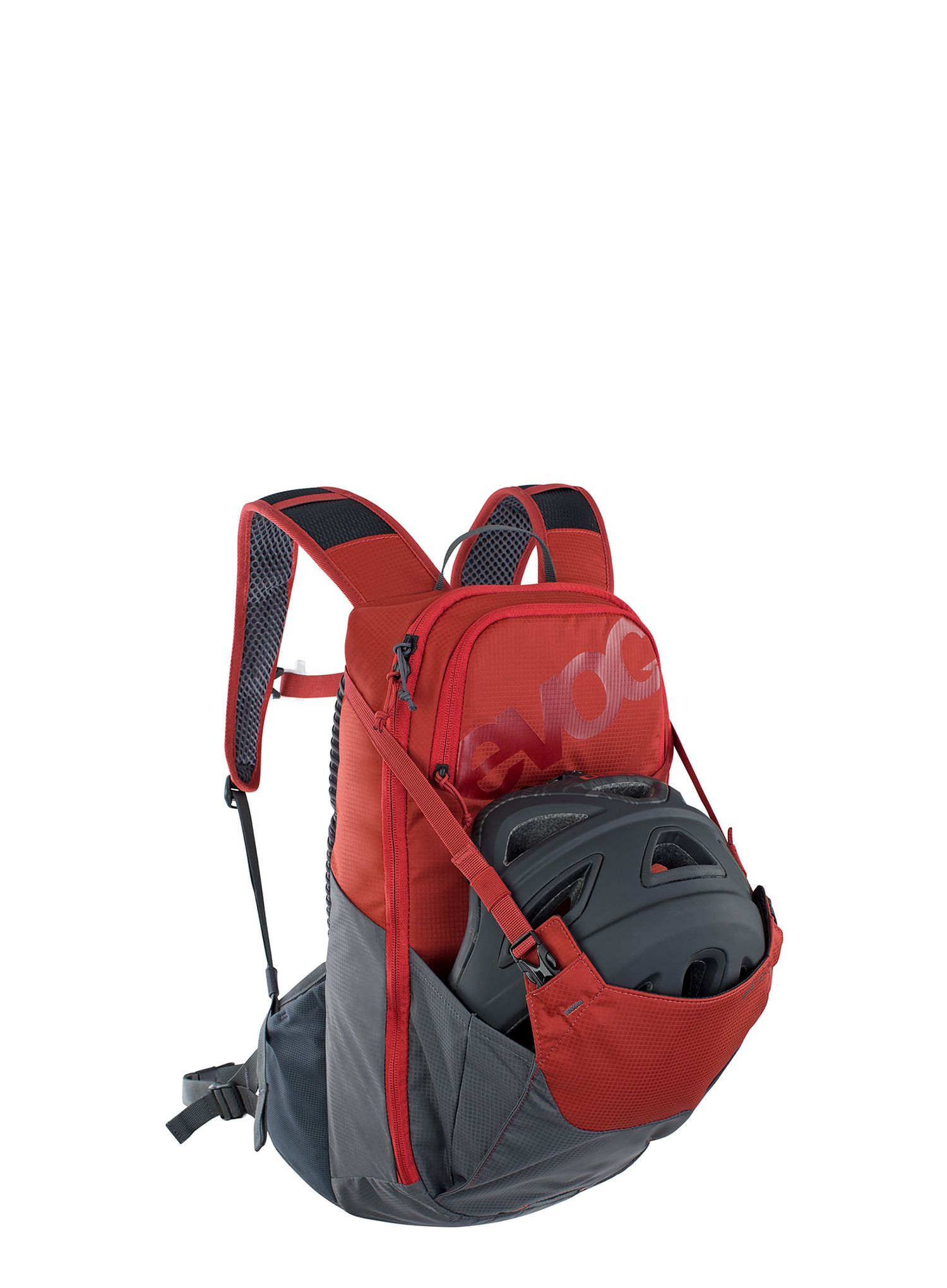Biciklistički ruksak Evoc Ride 12 - chili red/carbon grey