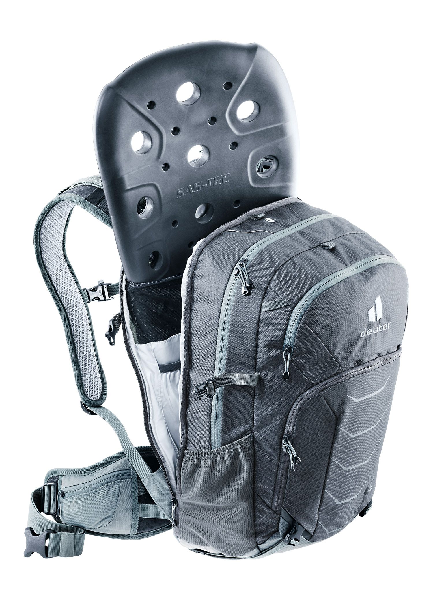 Biciklistički ruksak Deuter Attack 20 - graphite/shale