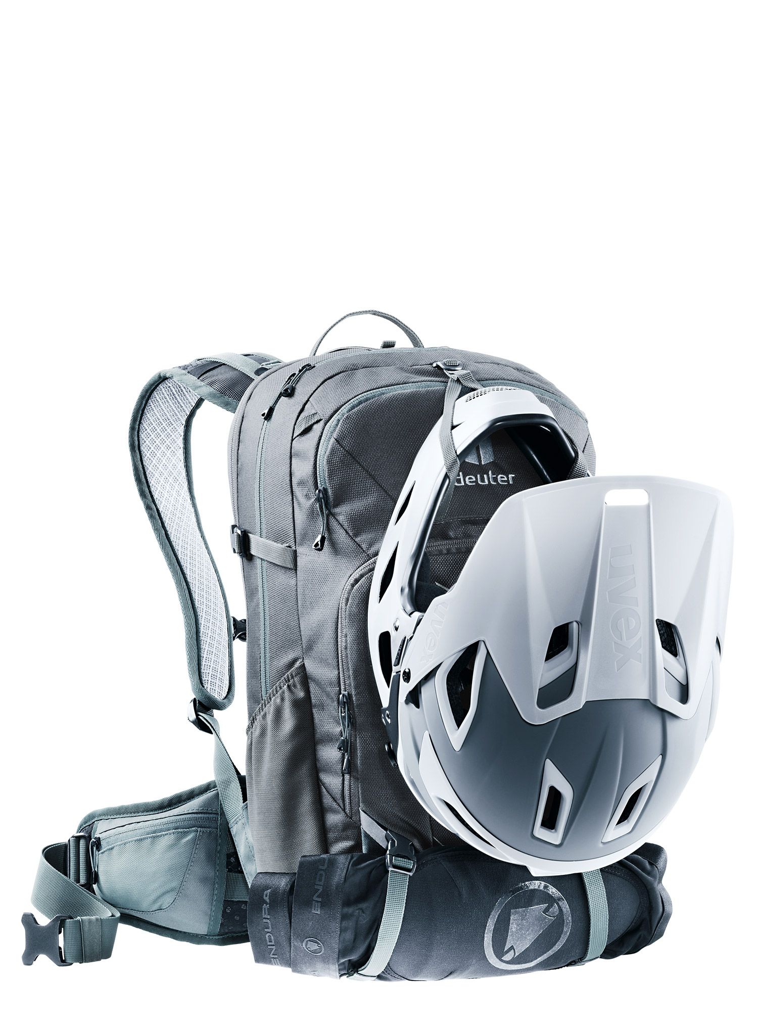 Biciklistički ruksak Deuter Attack 20 - graphite/shale