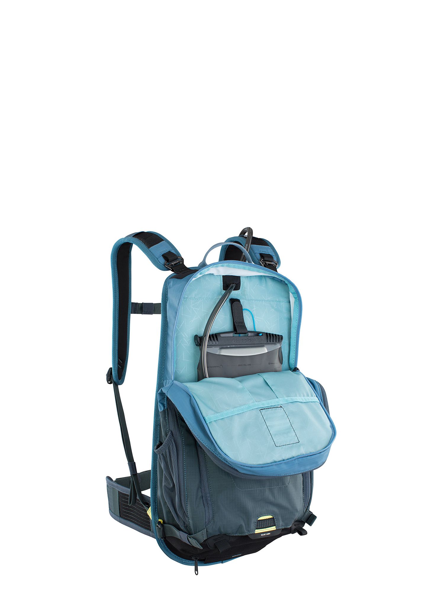 Biciklistički ruksak Evoc Stage 18 - copen blue/slate