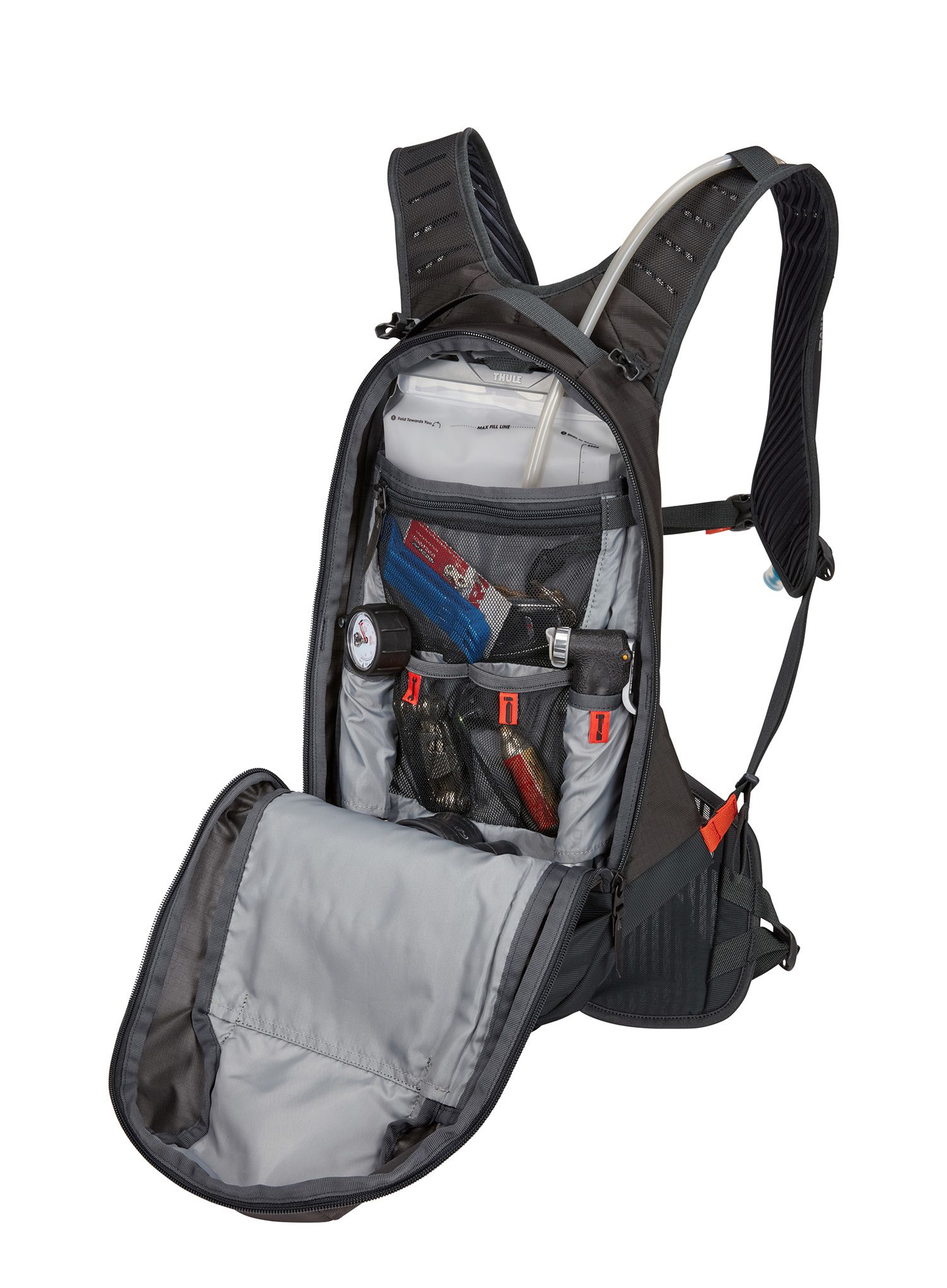 Biciklistički ruksak Thule Rail Bike Hydration 12L - obsidian