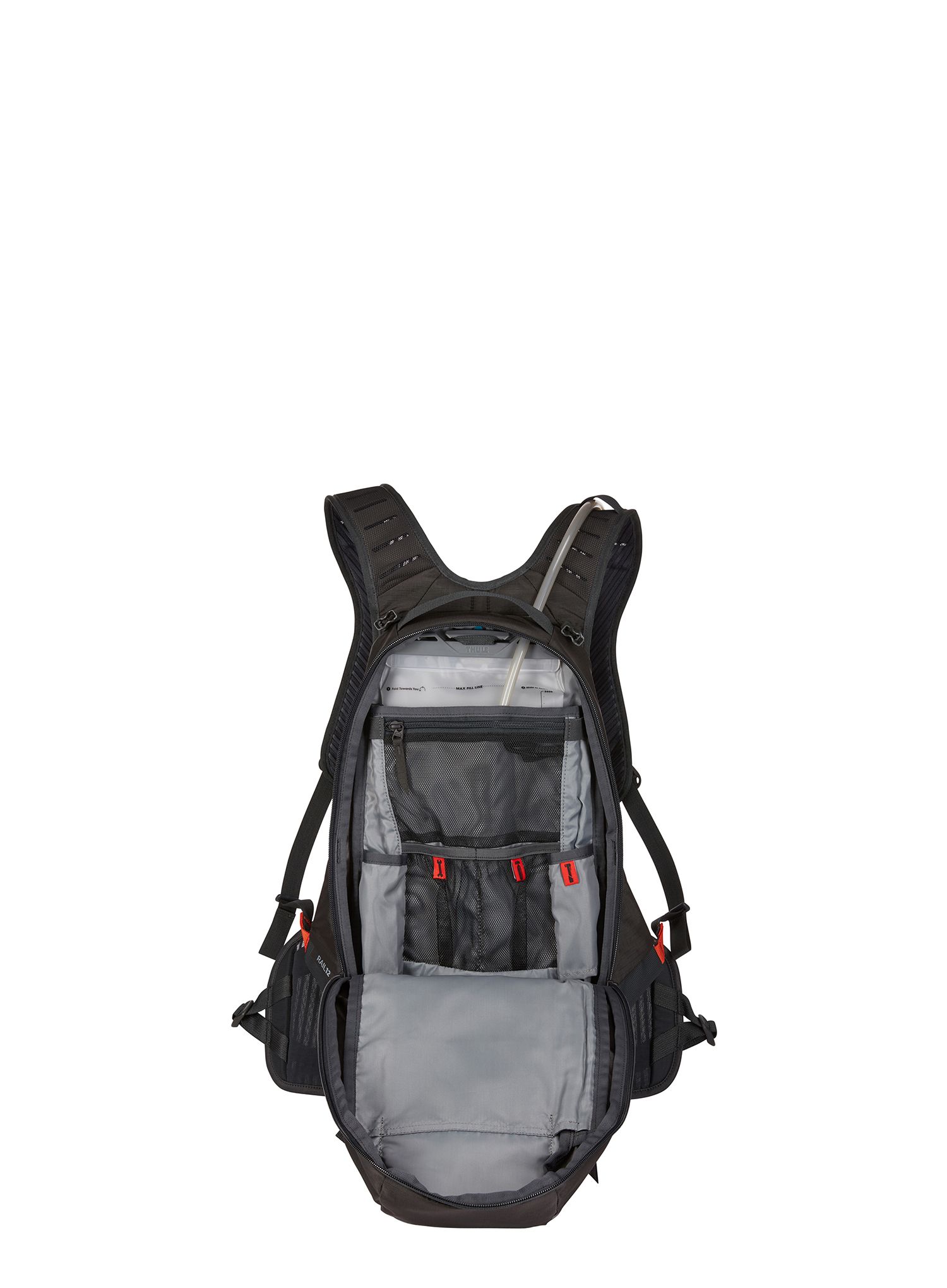 Biciklistički ruksak Thule Rail Bike Hydration 12L - obsidian