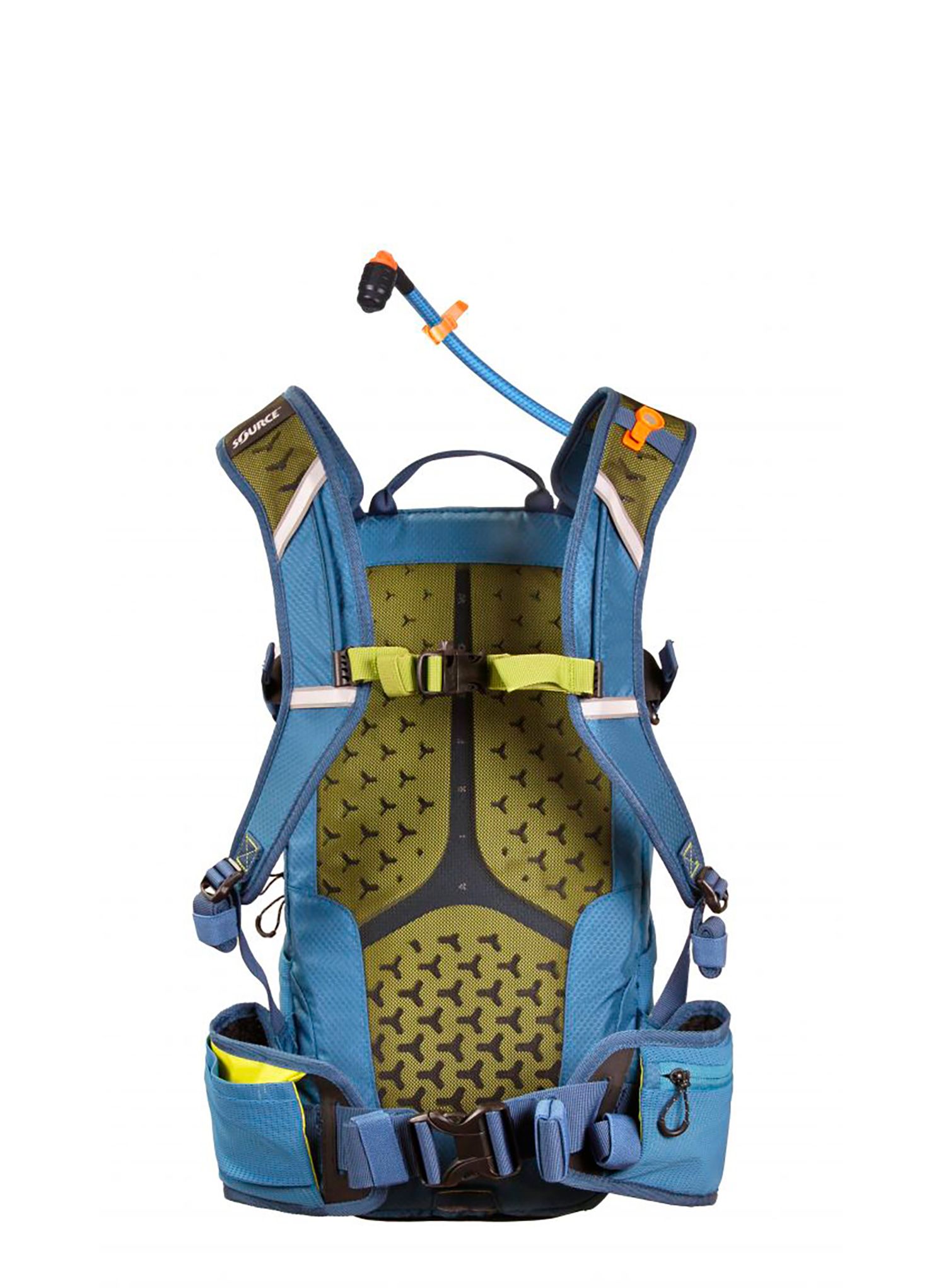 Biciklistički ruksak s mijehom za vodu Source Summit 15L - atlantic deep blue