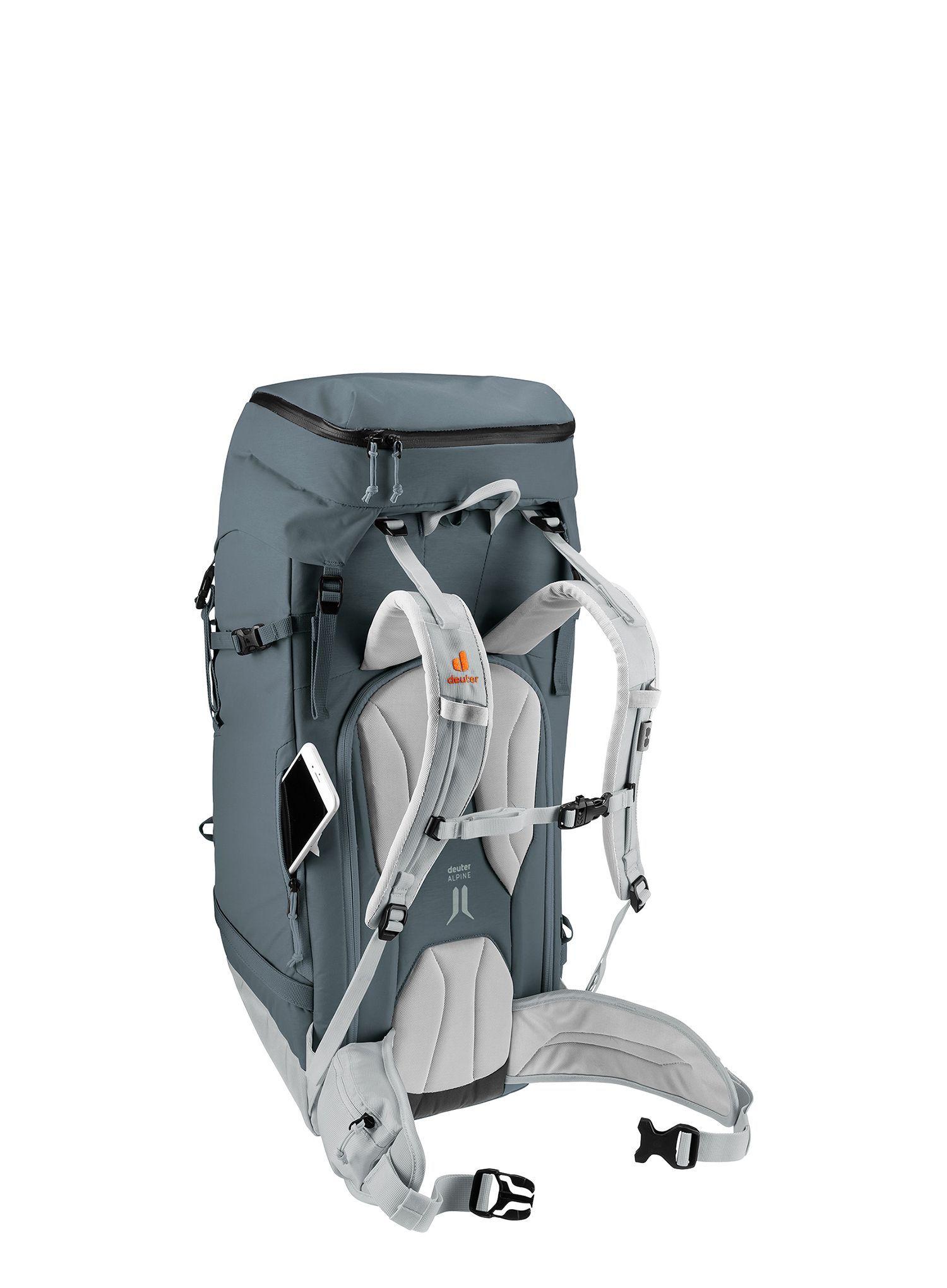Ruksak za turno skijanje Deuter Freescape Pro 38+ SL - shale/tin