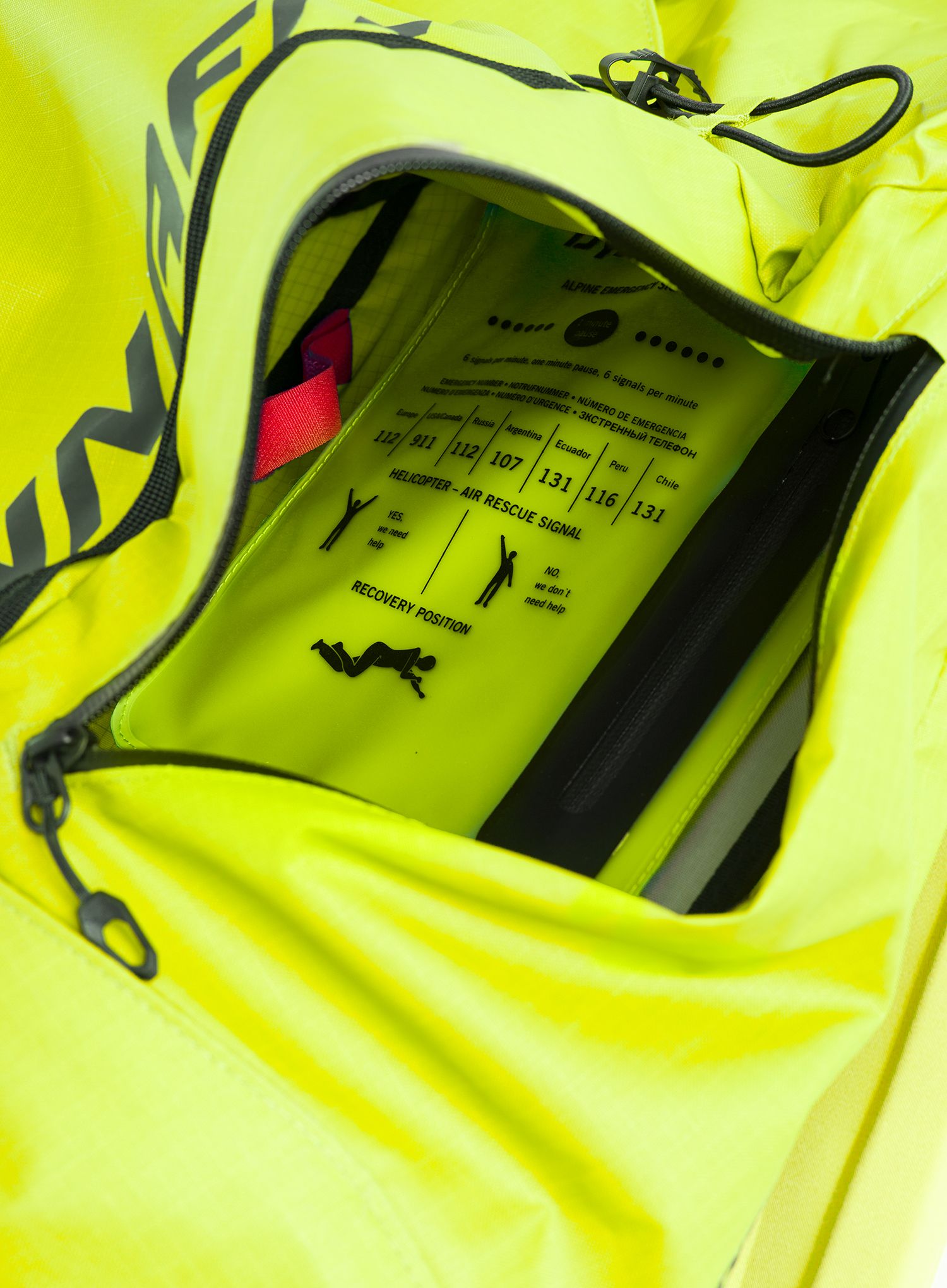 Ruksak za turno skijanje Dynafit Expedition 30 Backpack - lime punch/black