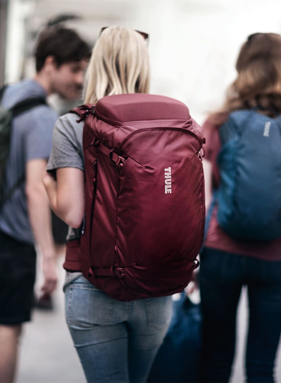 Ženski putni ruksak Thule Landmark 70L - dark bordeaux