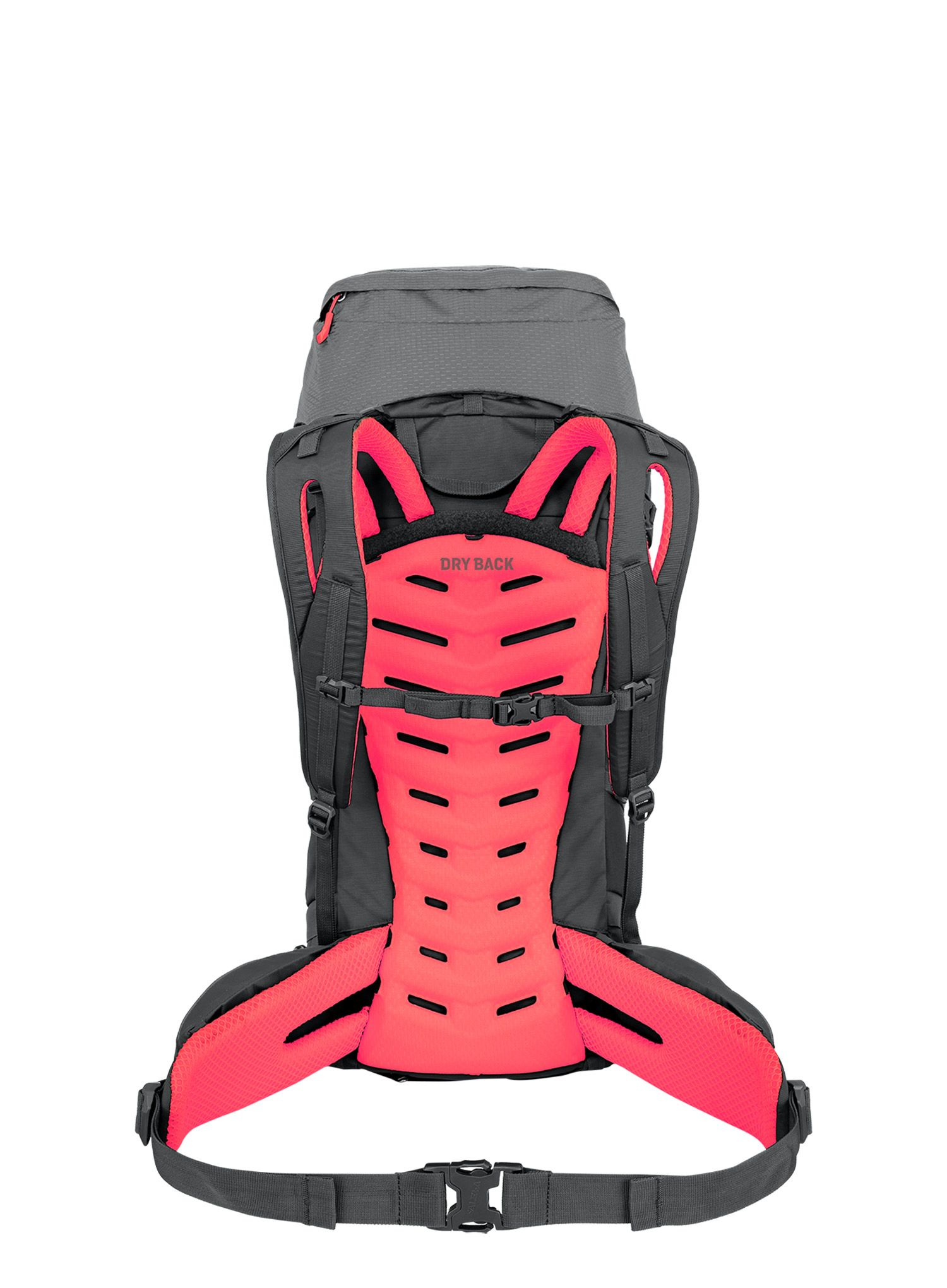 Ženski trekking ruksak Salewa Alptrek 38 +5 BP WS - quiet shade/fluo coral